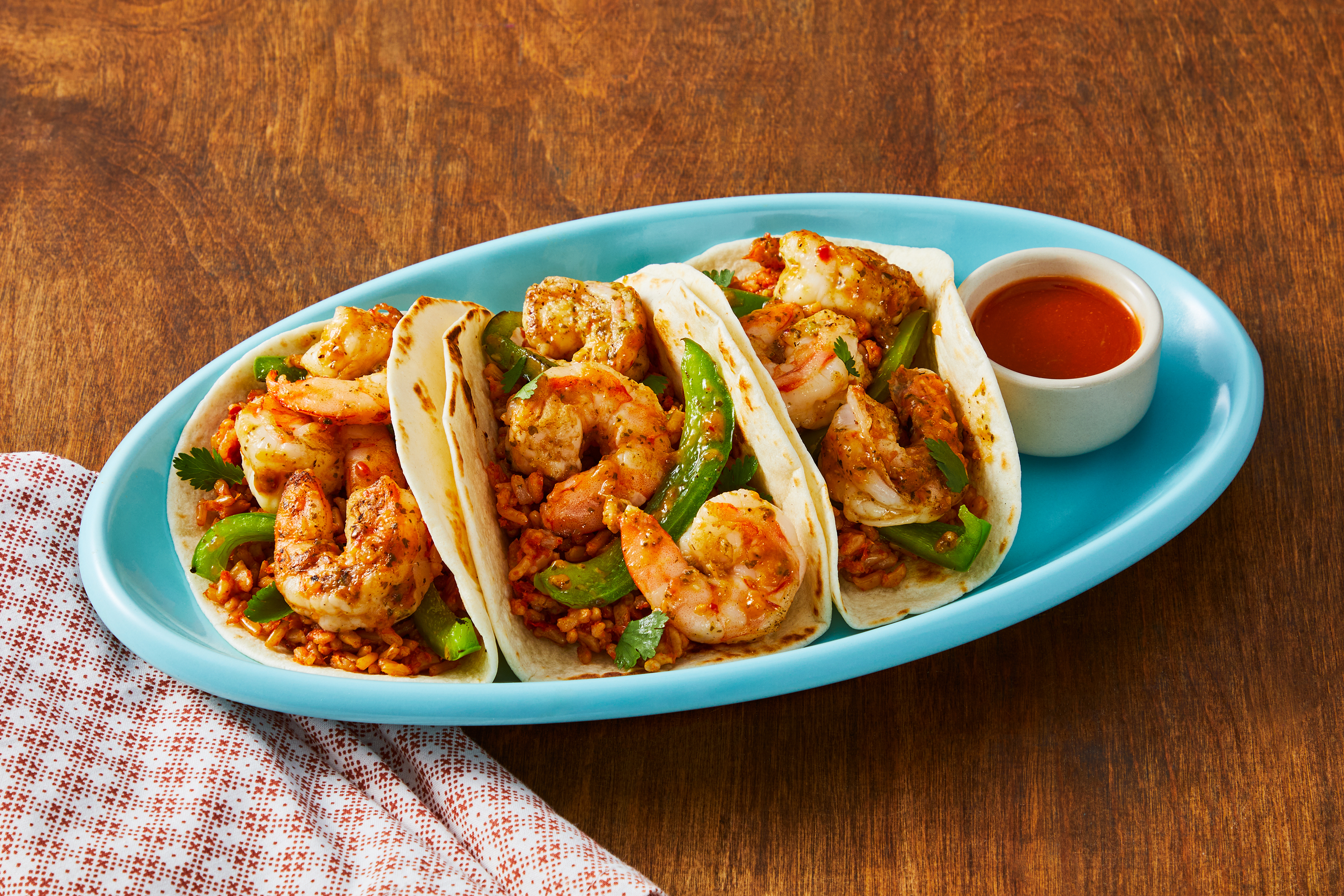 Low-Lift Citrus Garlic Shrimp Tacos