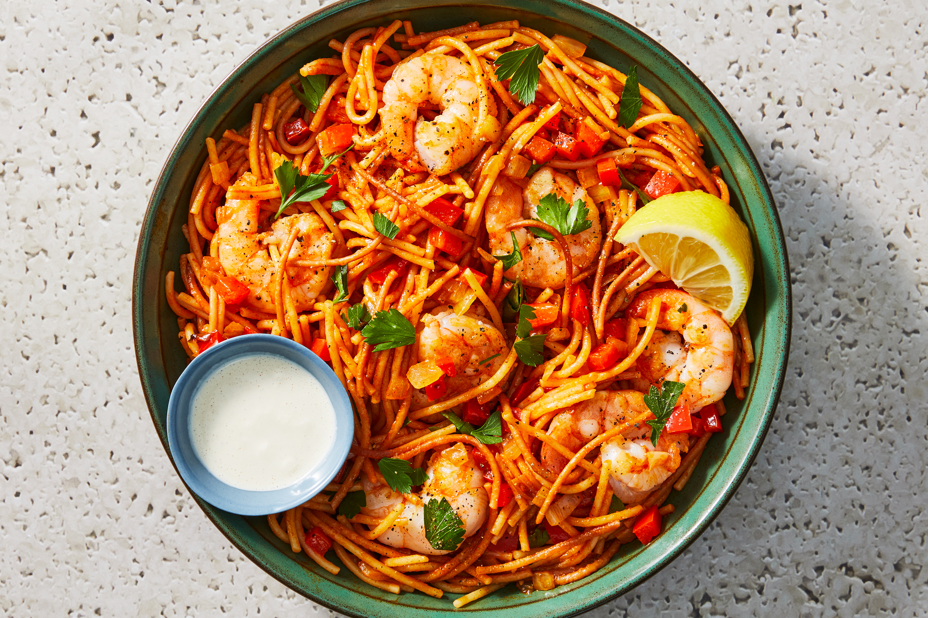 Smoked Paprika Shrimp Fideuà