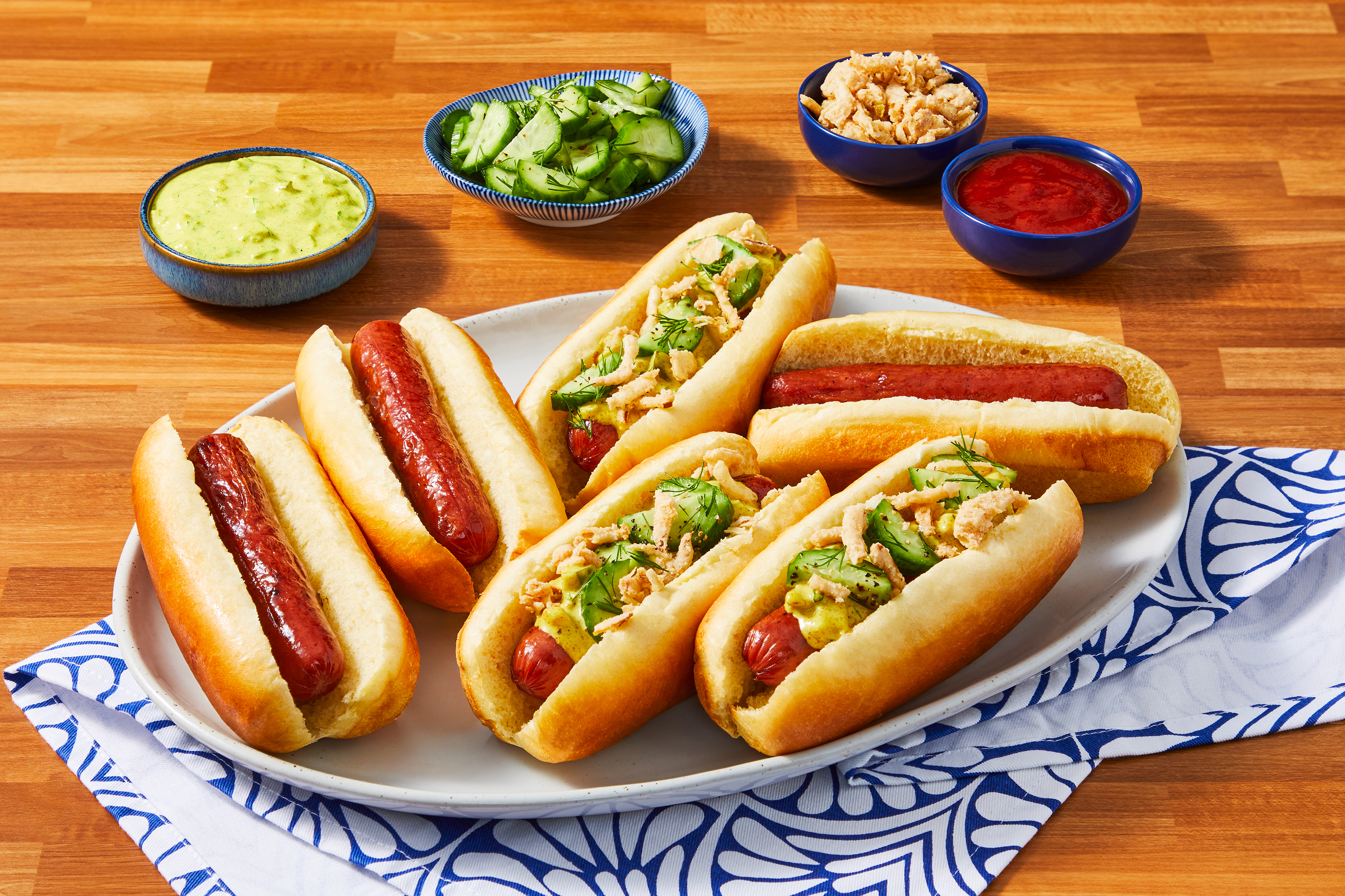 Danish-Style Hot Dogs with Curry Rémoulade