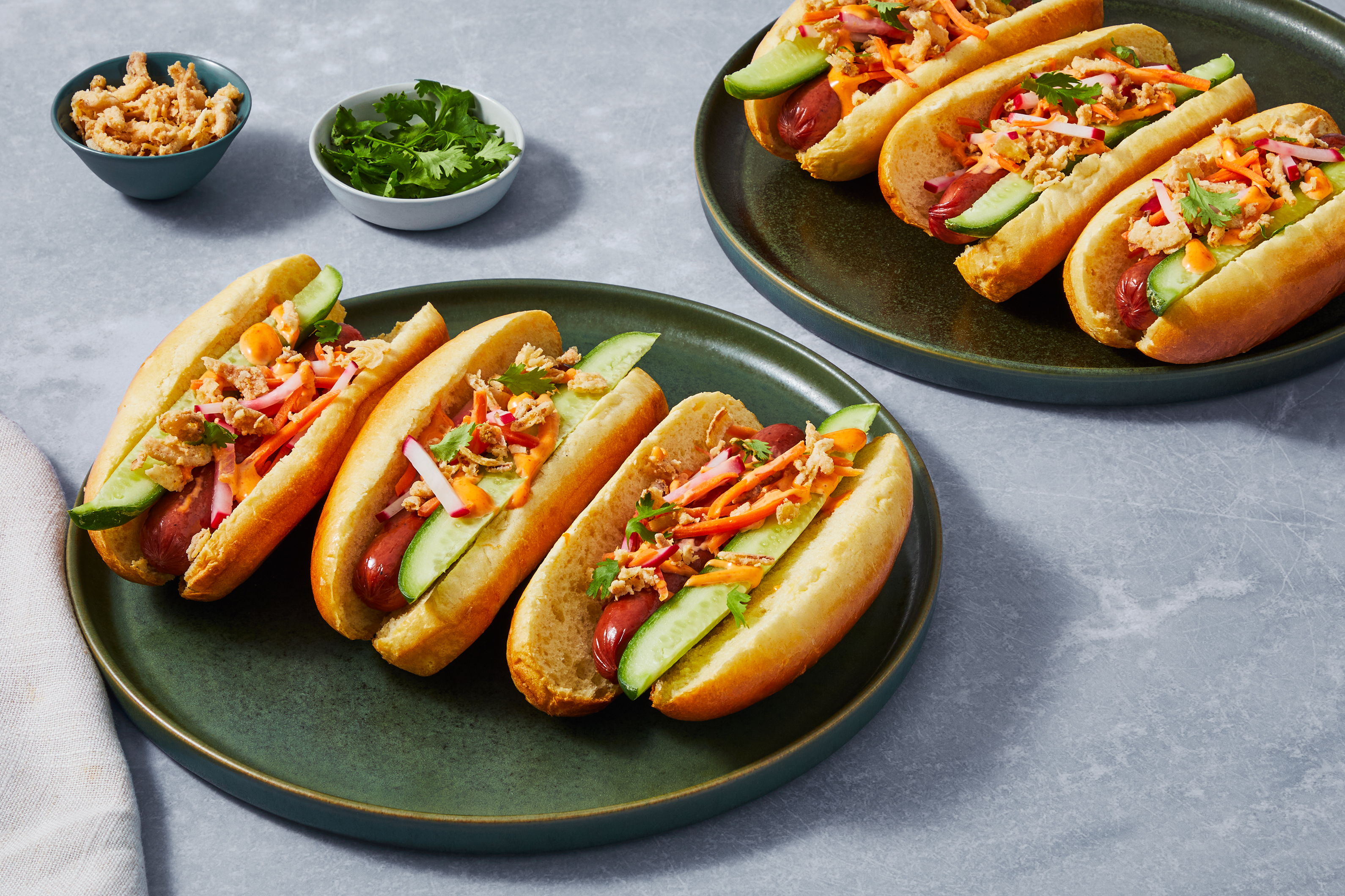 Banh Mi Hot Dogs