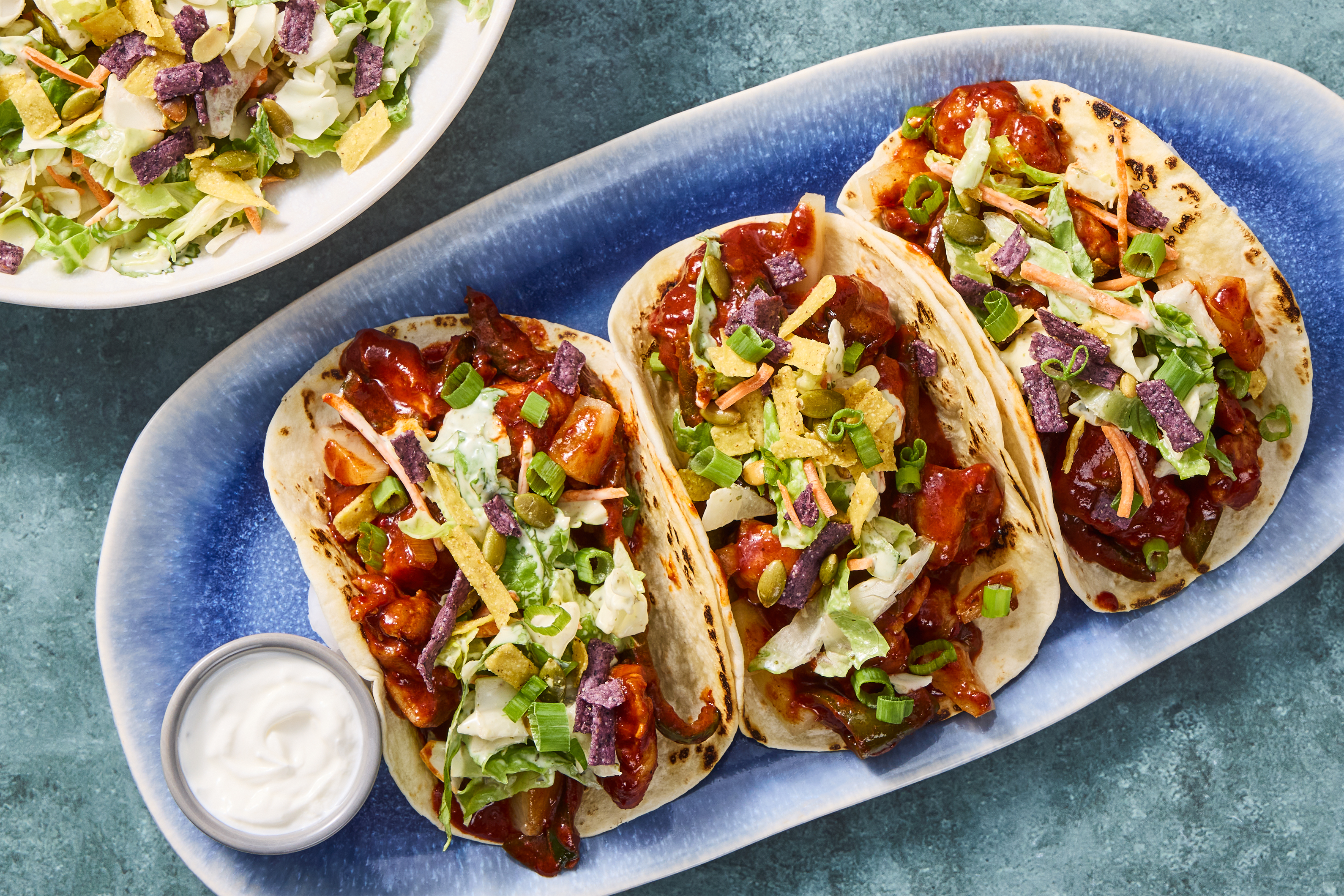 Low-Lift Chicken Al Pastor Tacos