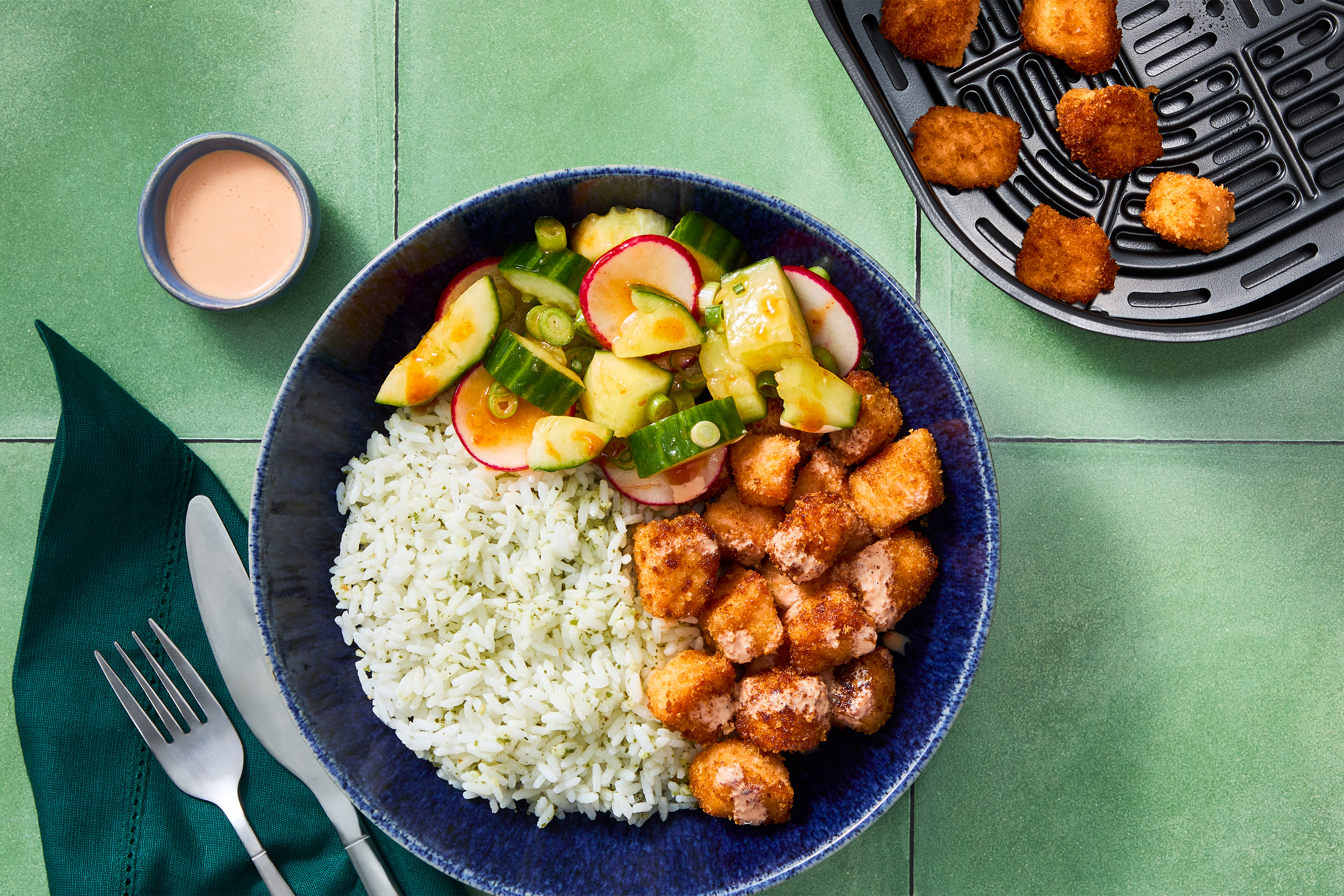 Air-Fried Gochujang Cod