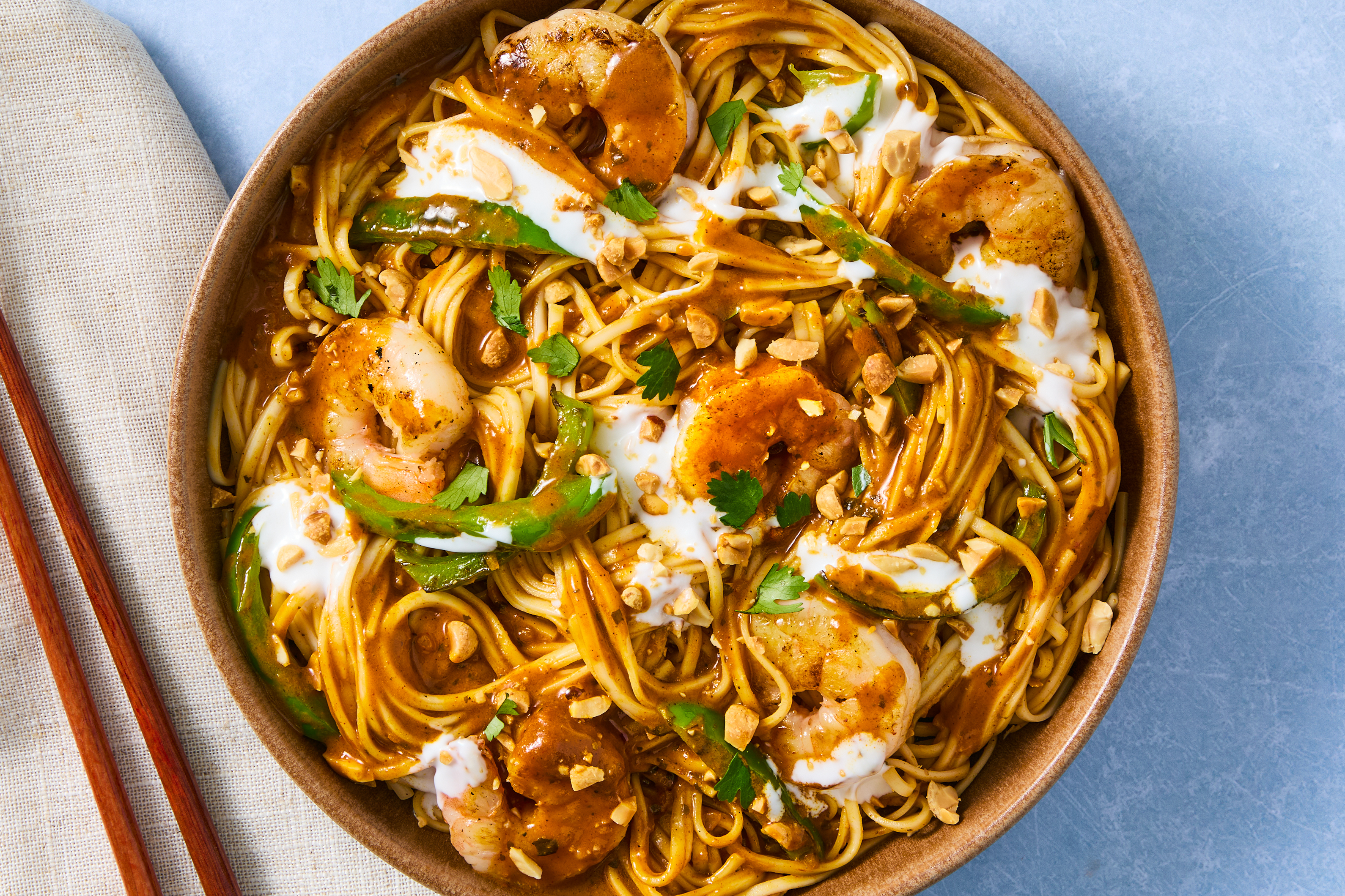 Low-Lift Shrimp Tikka Masala Ramen