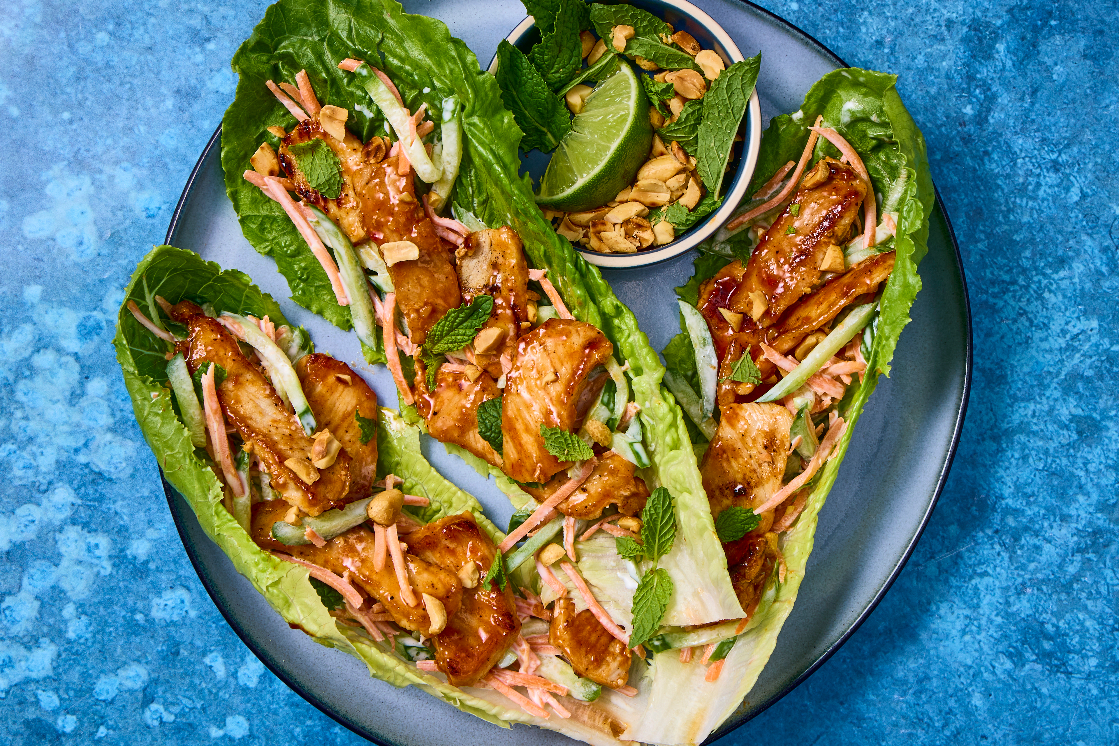 Sweet & Spicy Organic Chicken Lettuce Wraps