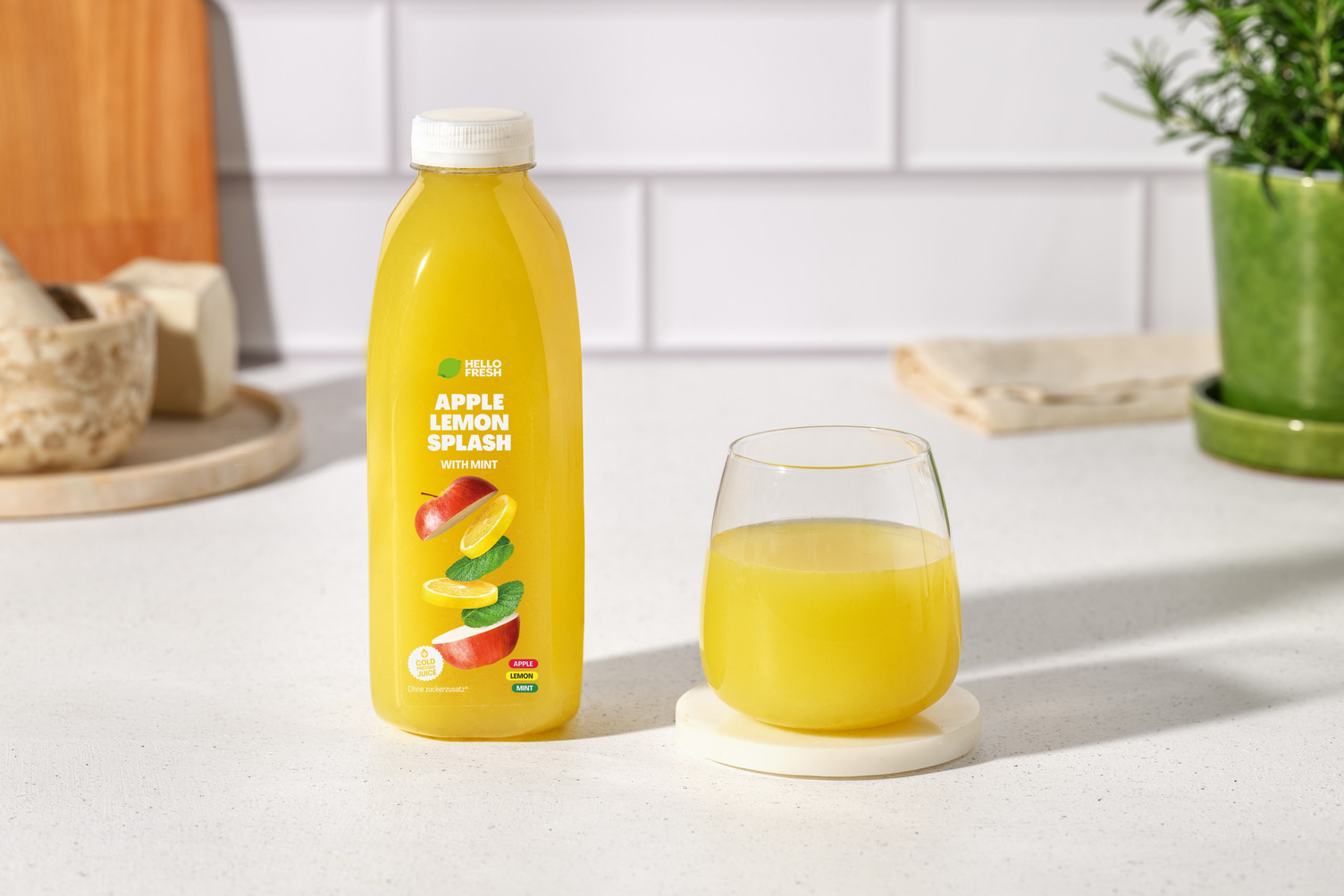 Jus fraîcheur Pomme Citron Menthe