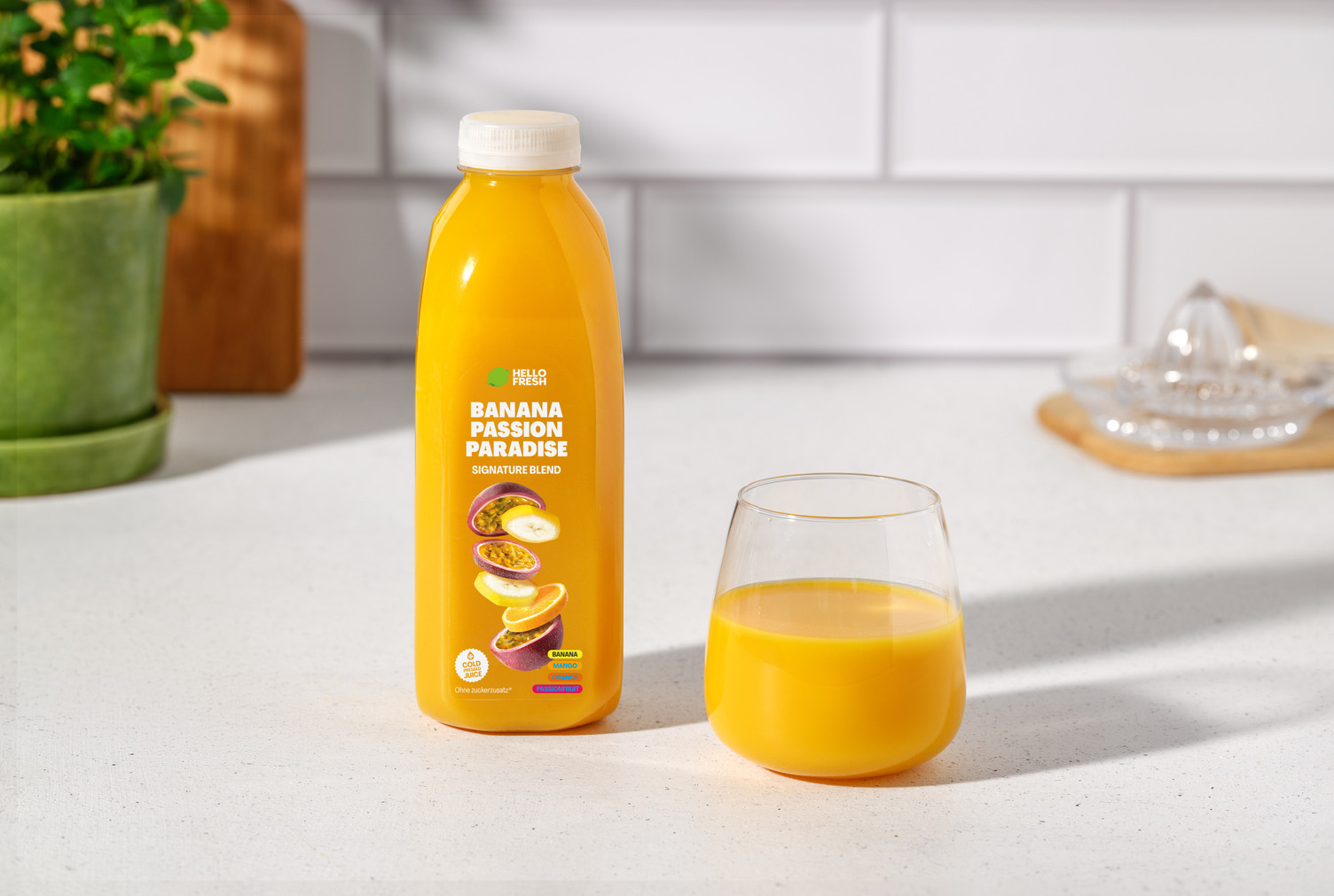 Jus solaire Banane Orange Mangue Passion