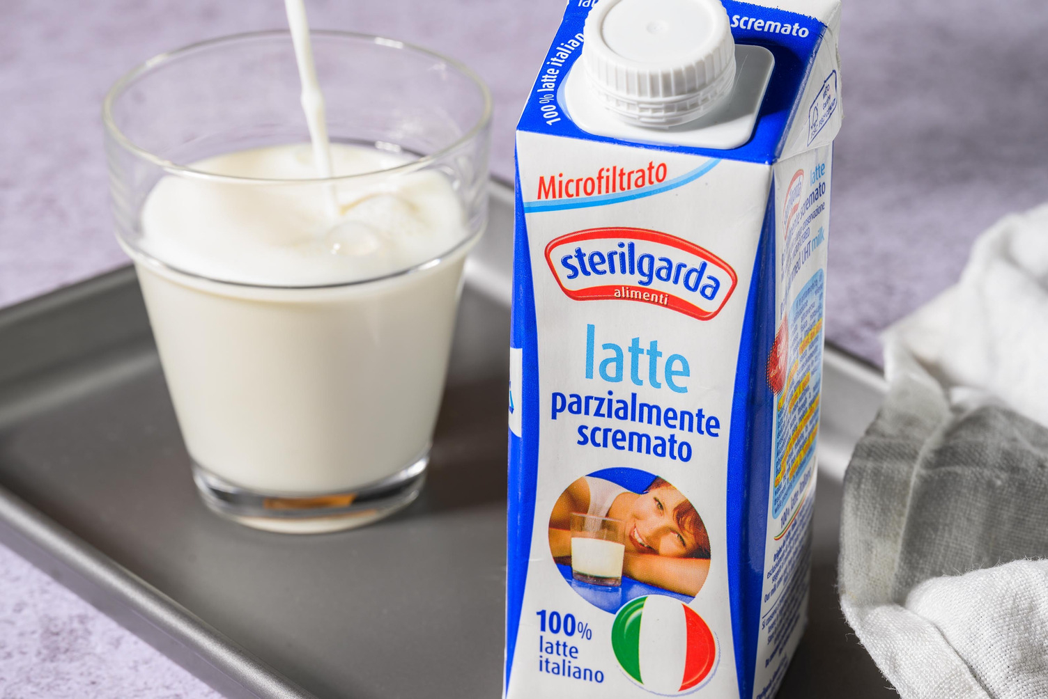 Latte parzialmente scremato
