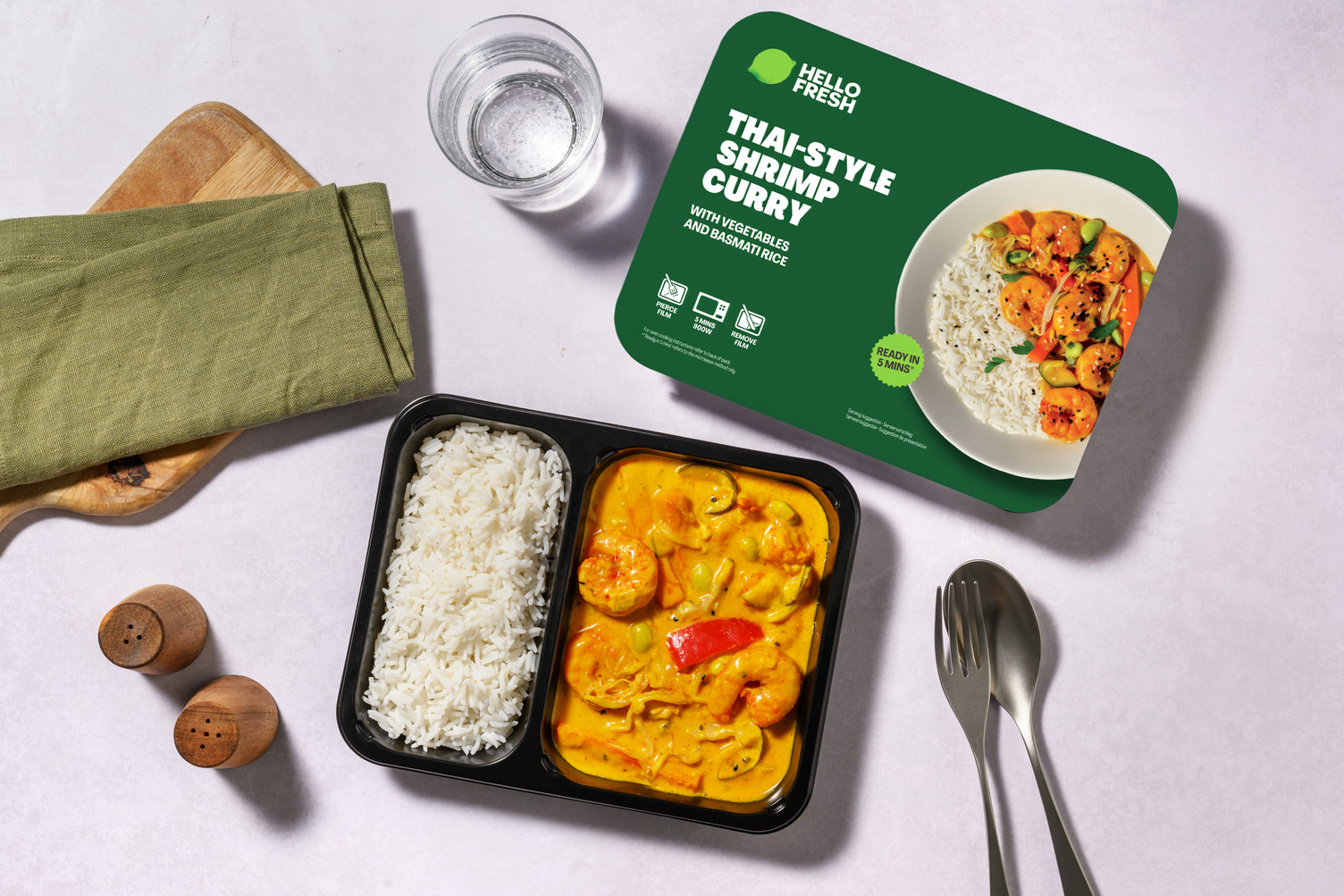 Curry aux crevettes façon thaï