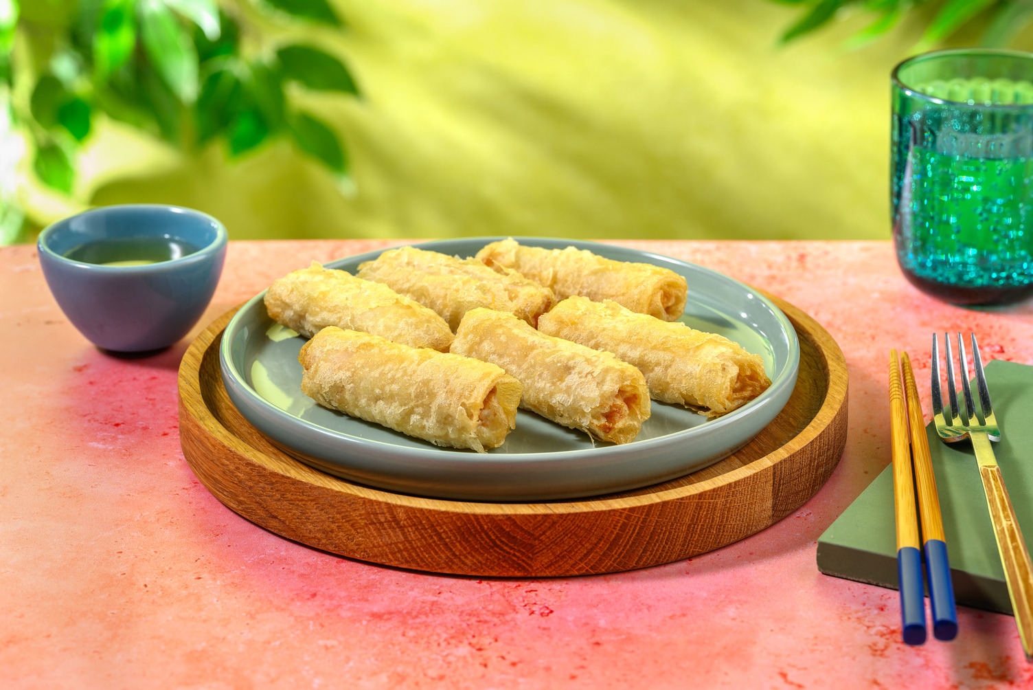 Mini nems au poulet en extra