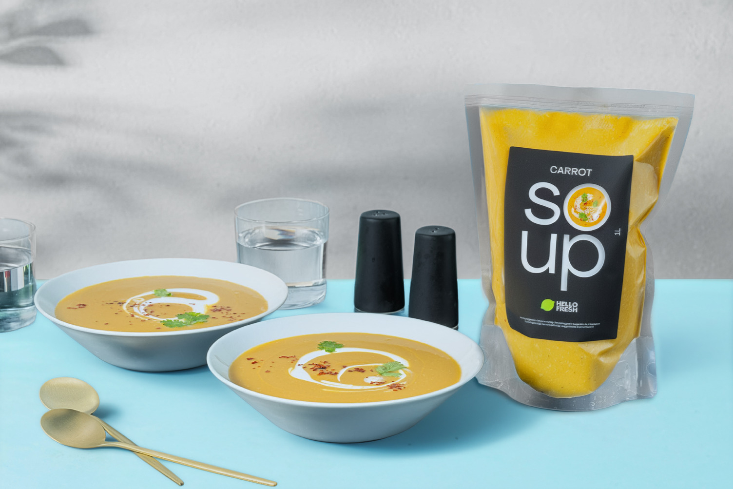 Verse kokos-wortelsoep