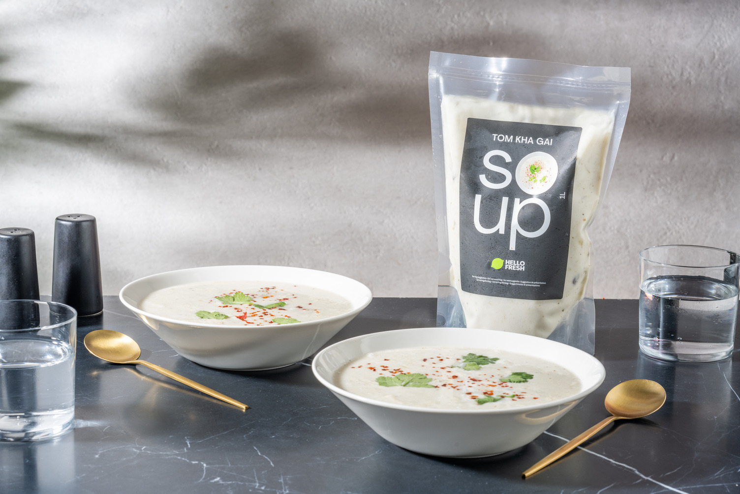 Verse Thaise kokos-kippensoep