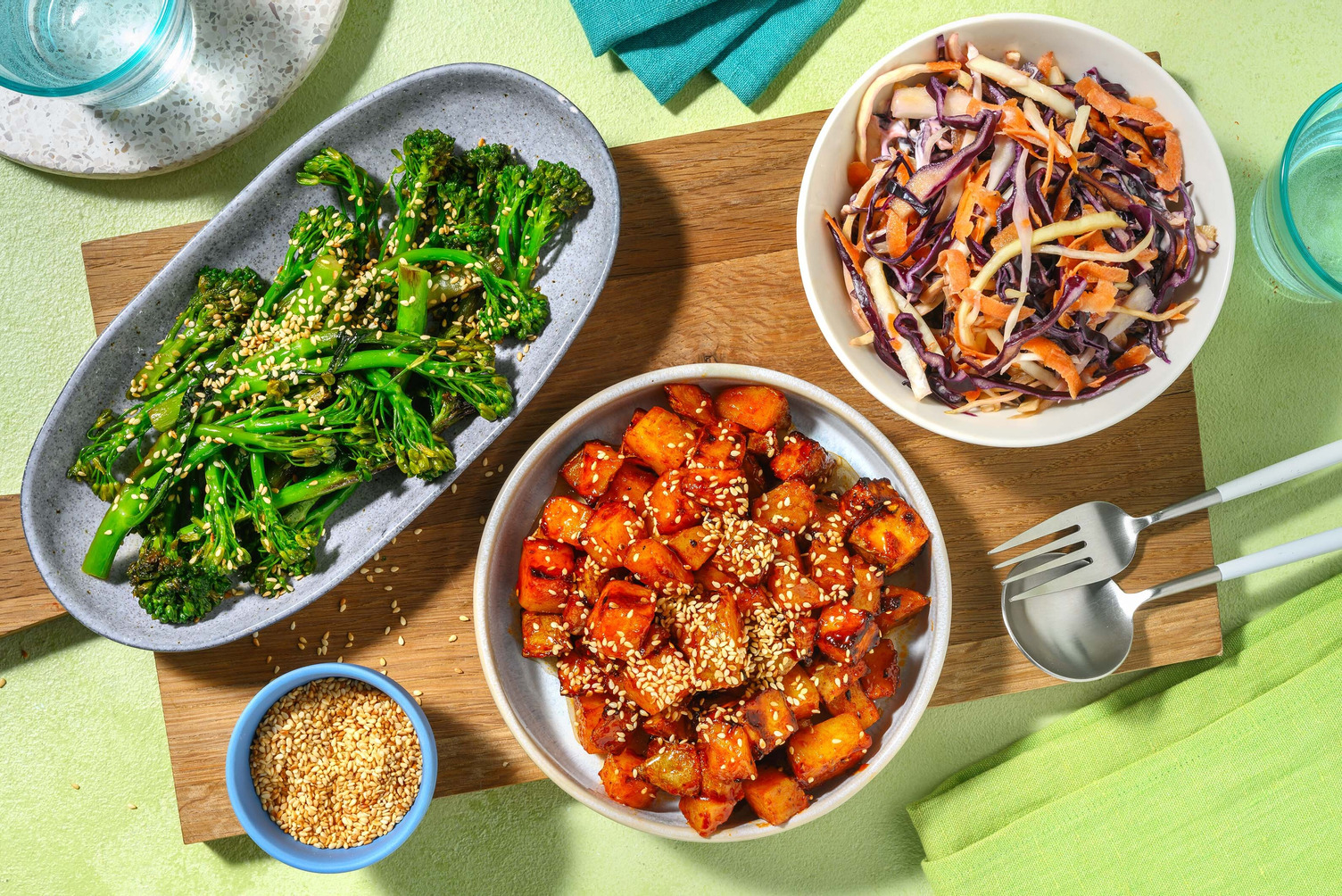 East Asian Style Side Dishes | Honey Gochujang Potatoes