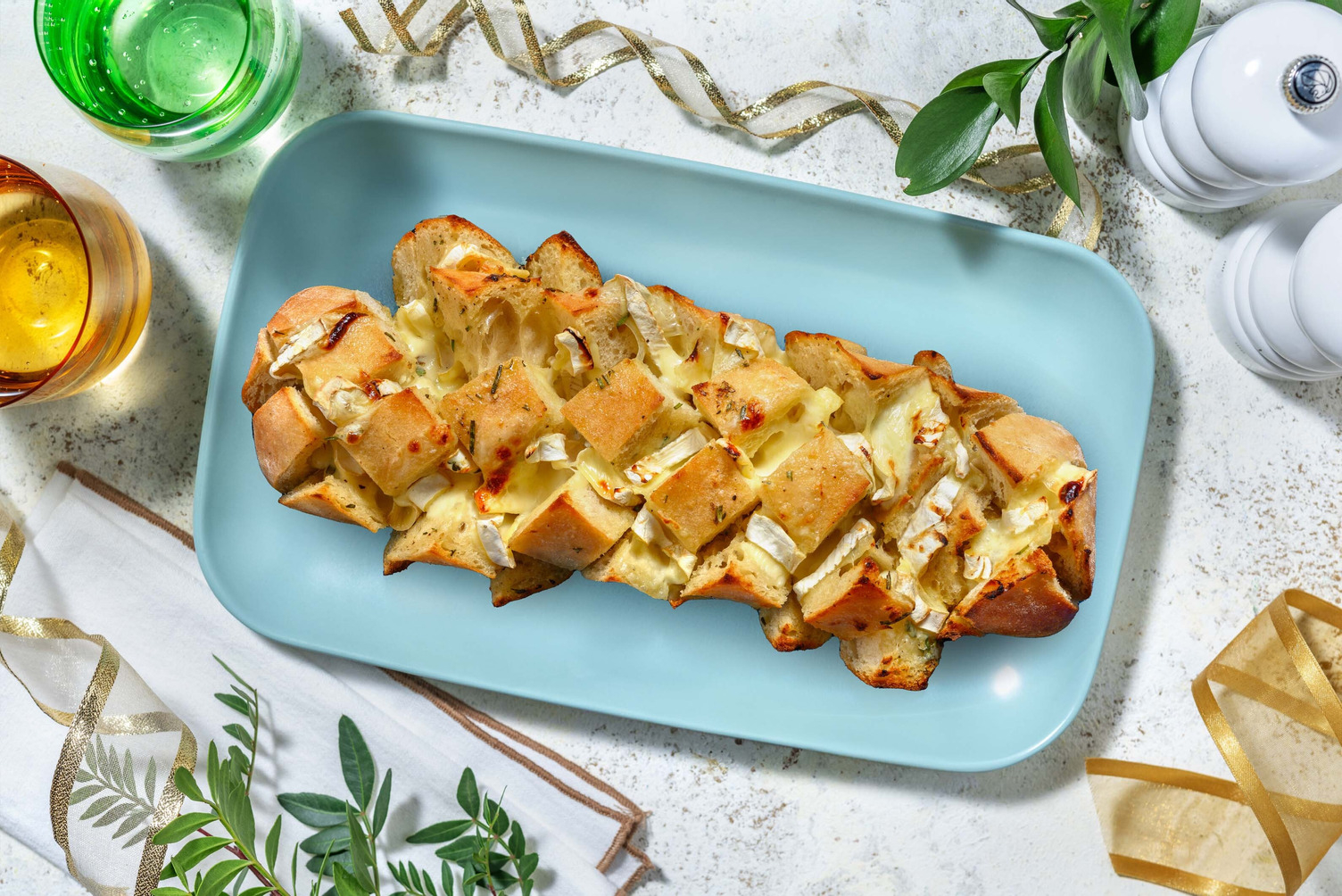 Tear-n-Share Camembert Baguette