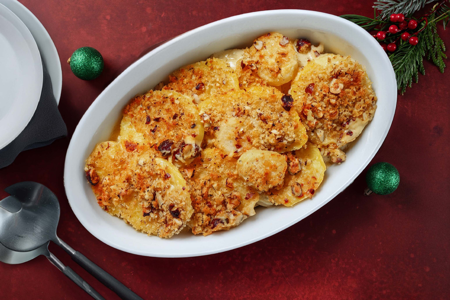 Festive Potato and Parsnip Dauphinoise
