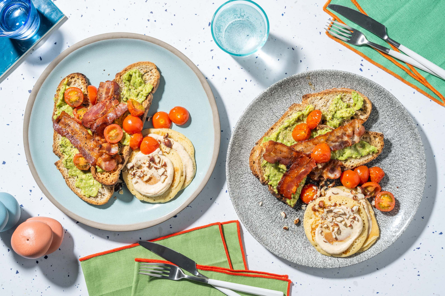 2 Course Brunch | Smoked Salmon & Avocado Baguette