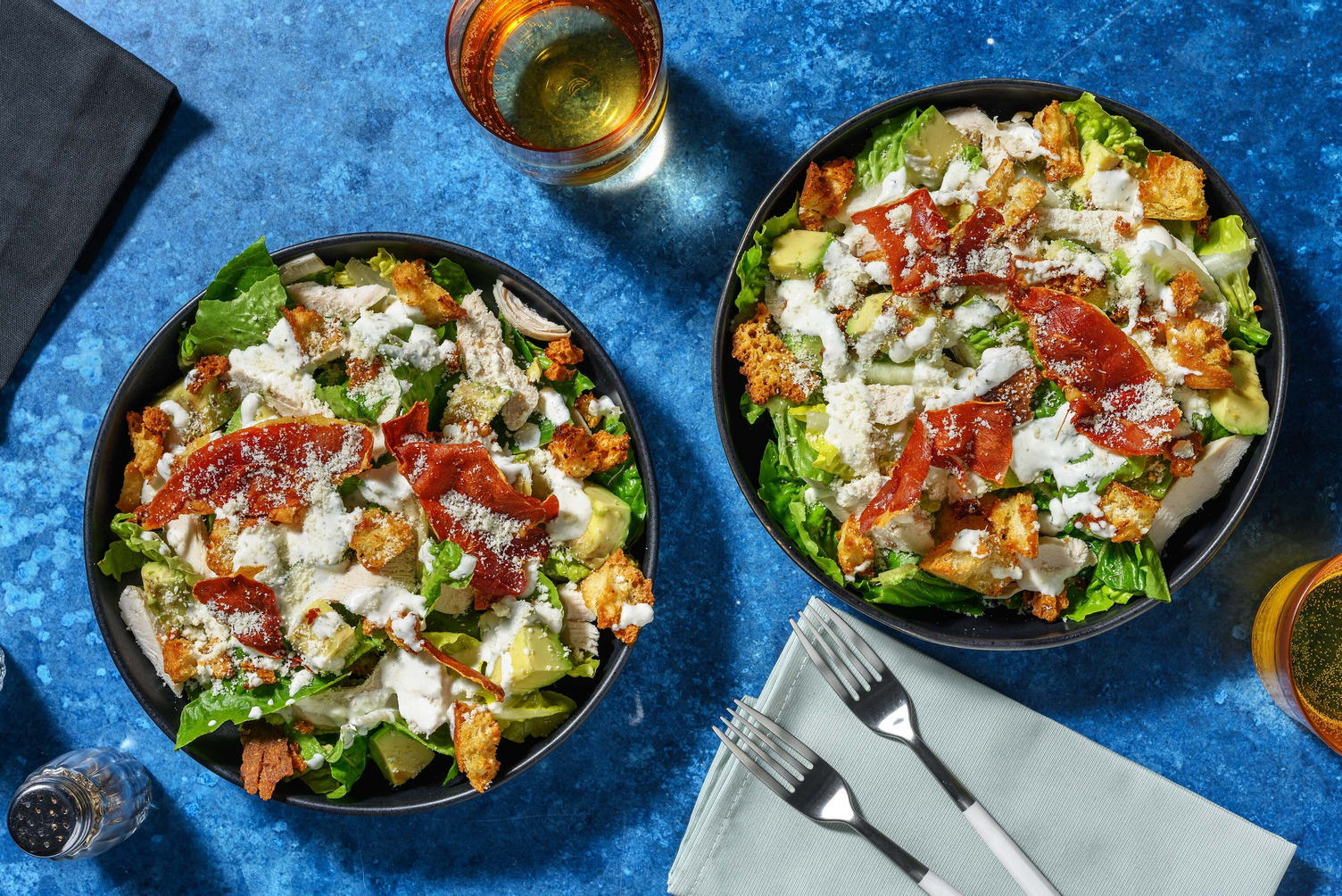 Cheat's Chicken Caesar Style Salad