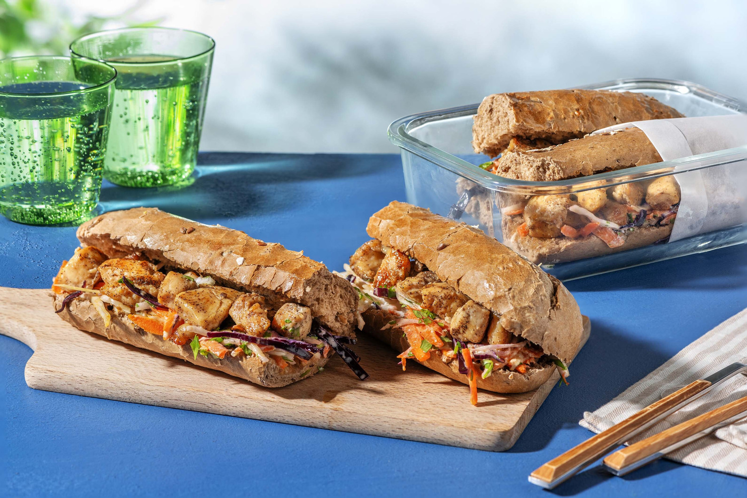 Bahn-Mi Style Chicken Sandwich