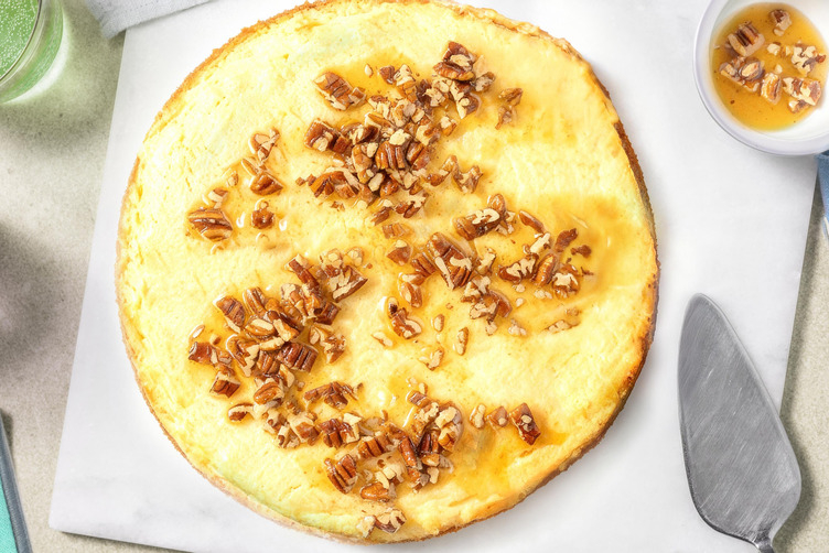No-bake kruidnoten cheesecake