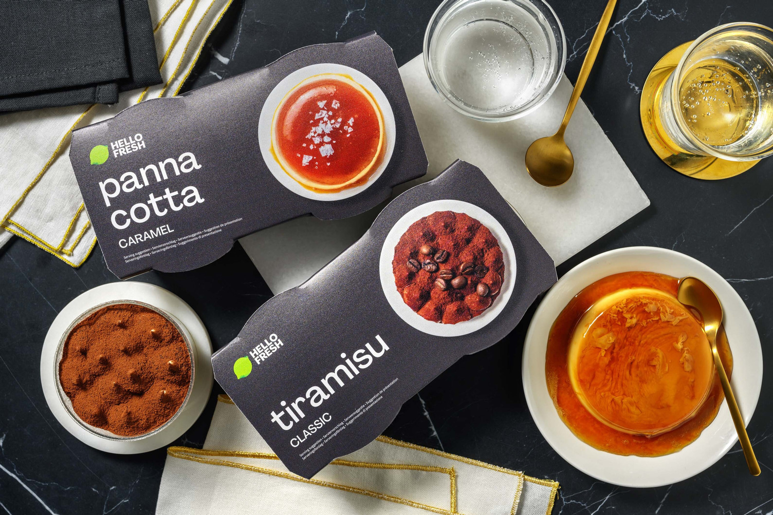 Italienisches Dessert Duo