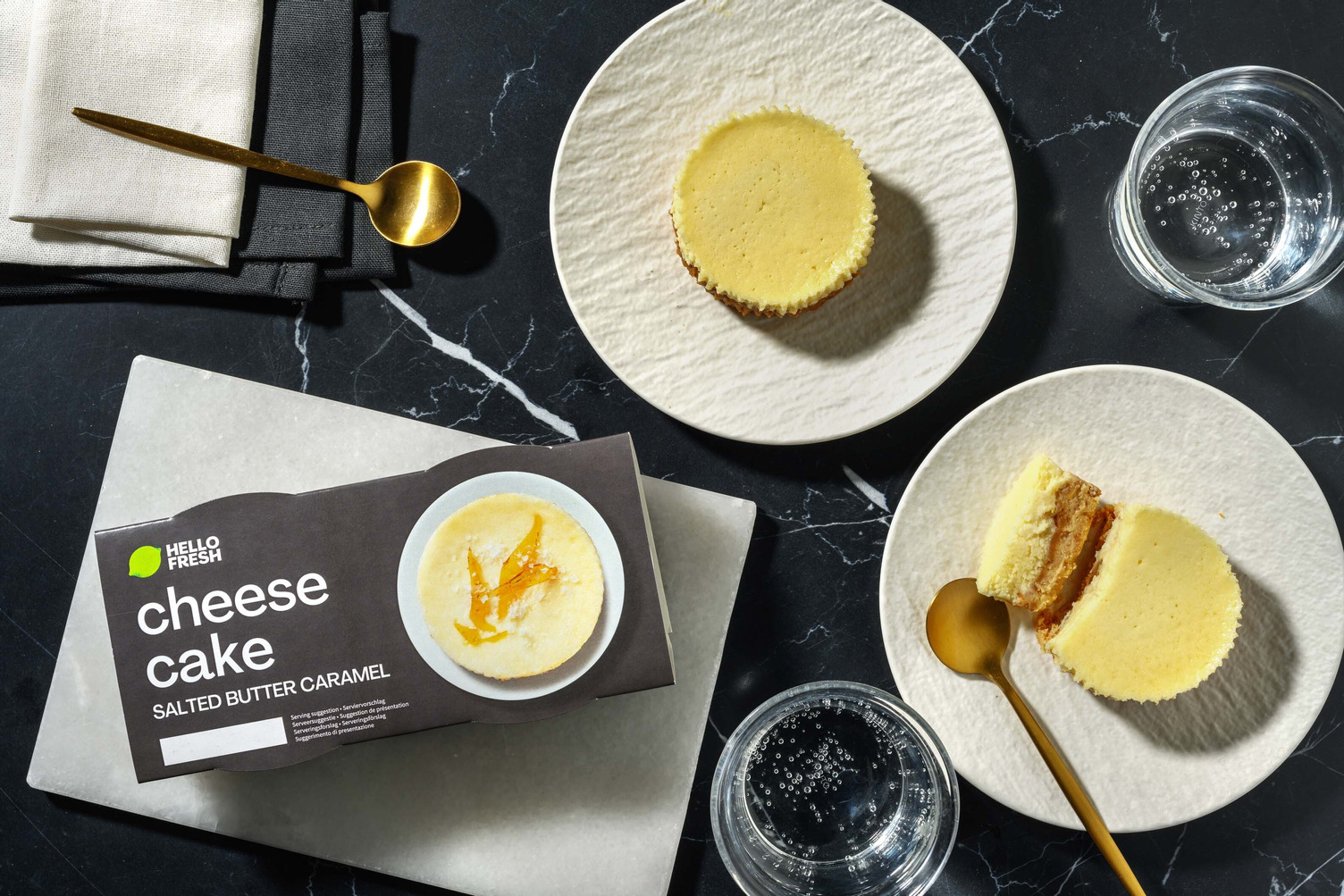 Karamel & gezouten boter cheesecake