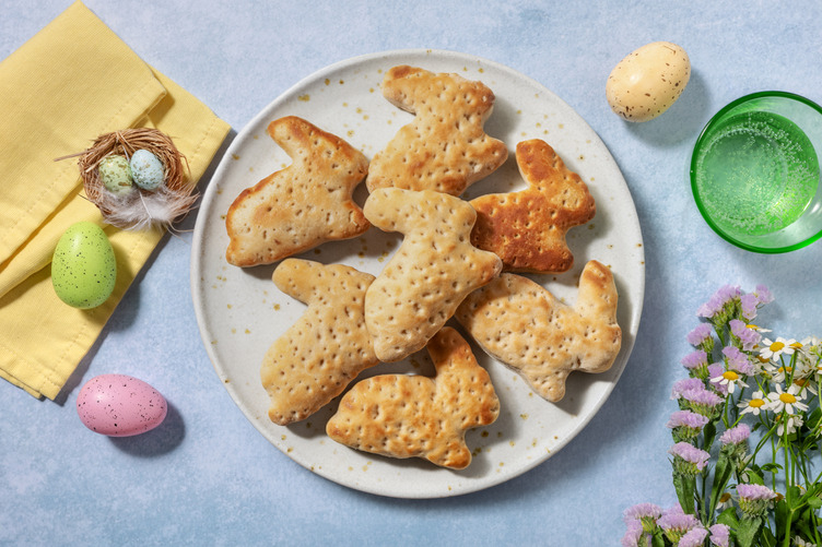 Osterhasen-Brötchen