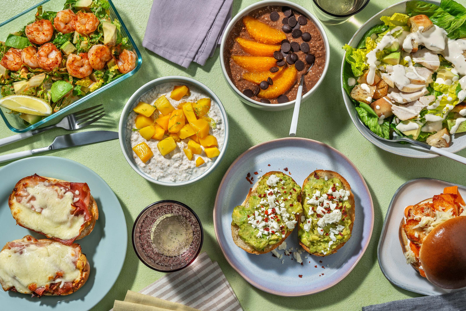 Breakfast & Lunch Plan | 7 Meals | 2 Portions Each