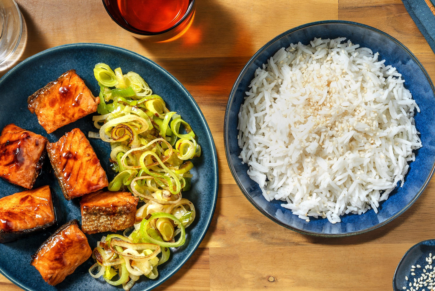 Salmone aromatico alle spezie e miele