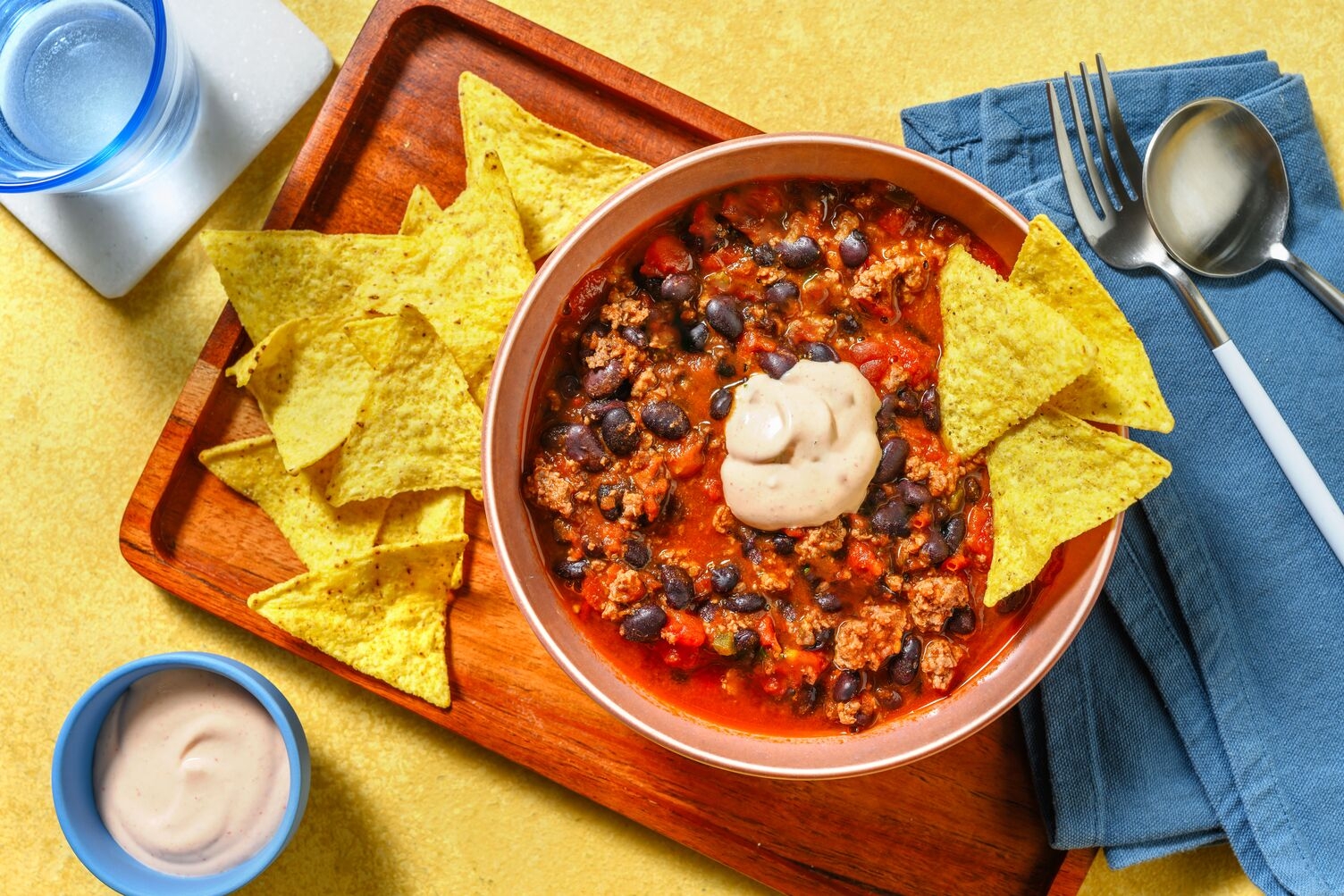 Lättlagad chili con carne