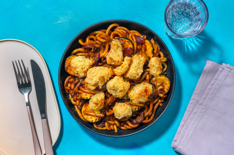 Soy and Sesame Chicken Noodles