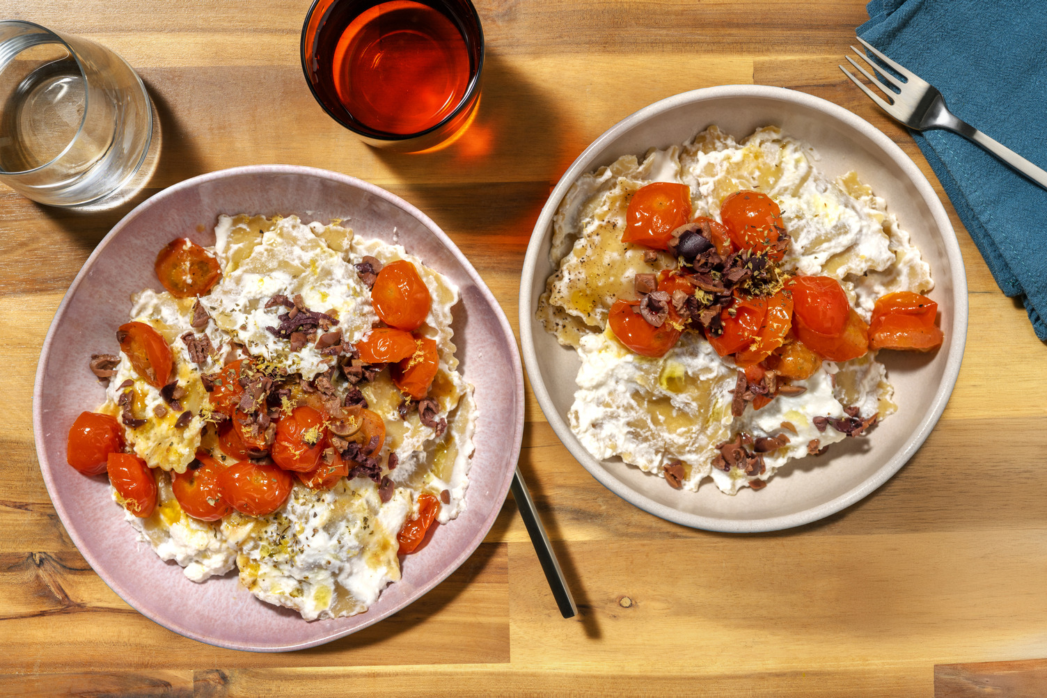 Ravioli di zucchine trombetta d'Albenga