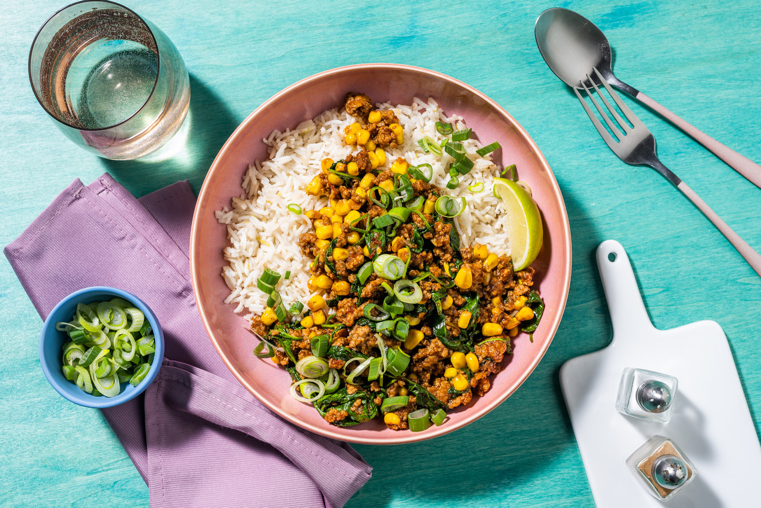 Caribbean Spiced BBQ Beef Fried Rice
