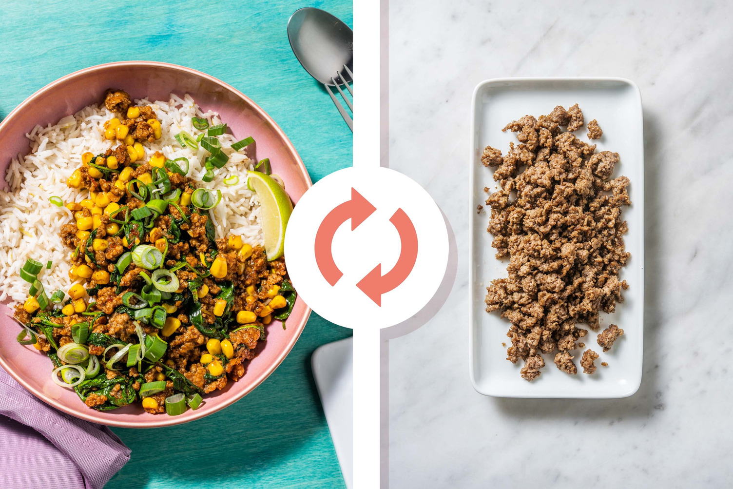 Caribbean Style Jerk Beef Fried Rice