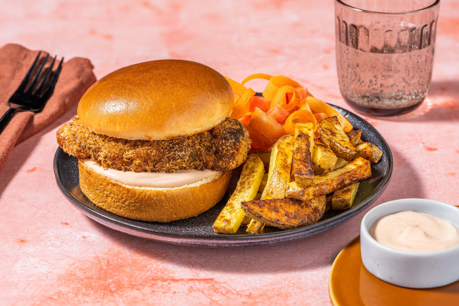 Kickin' Chicken Burger