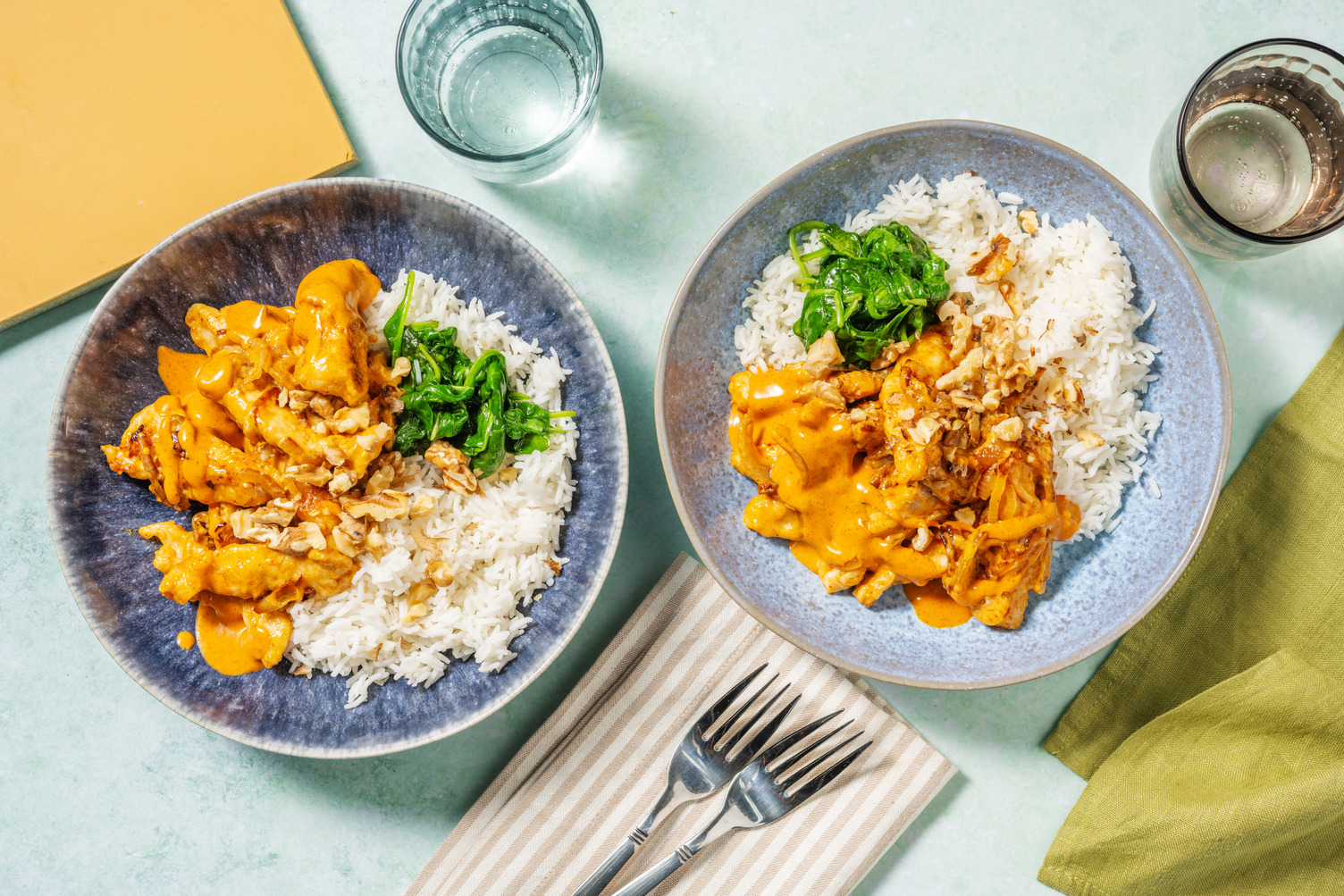 Scaloppine di pollo alla panna e paprika