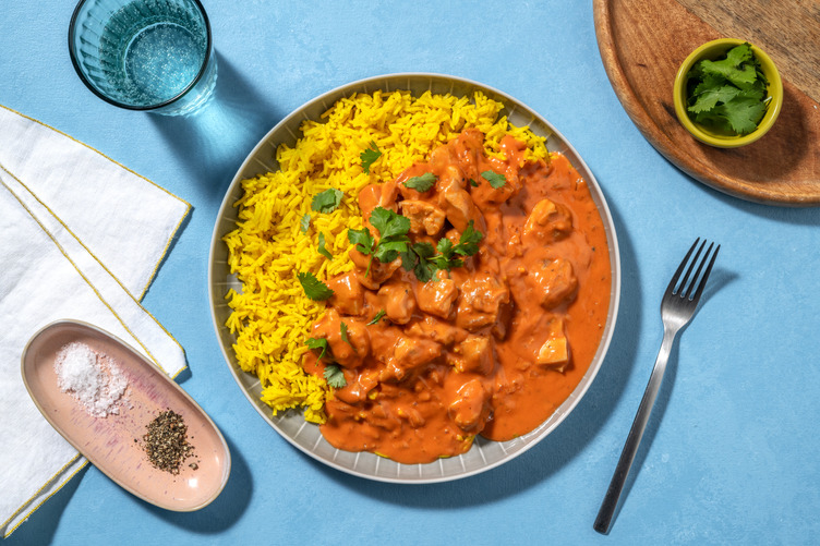 Creamy Cashew Prawns