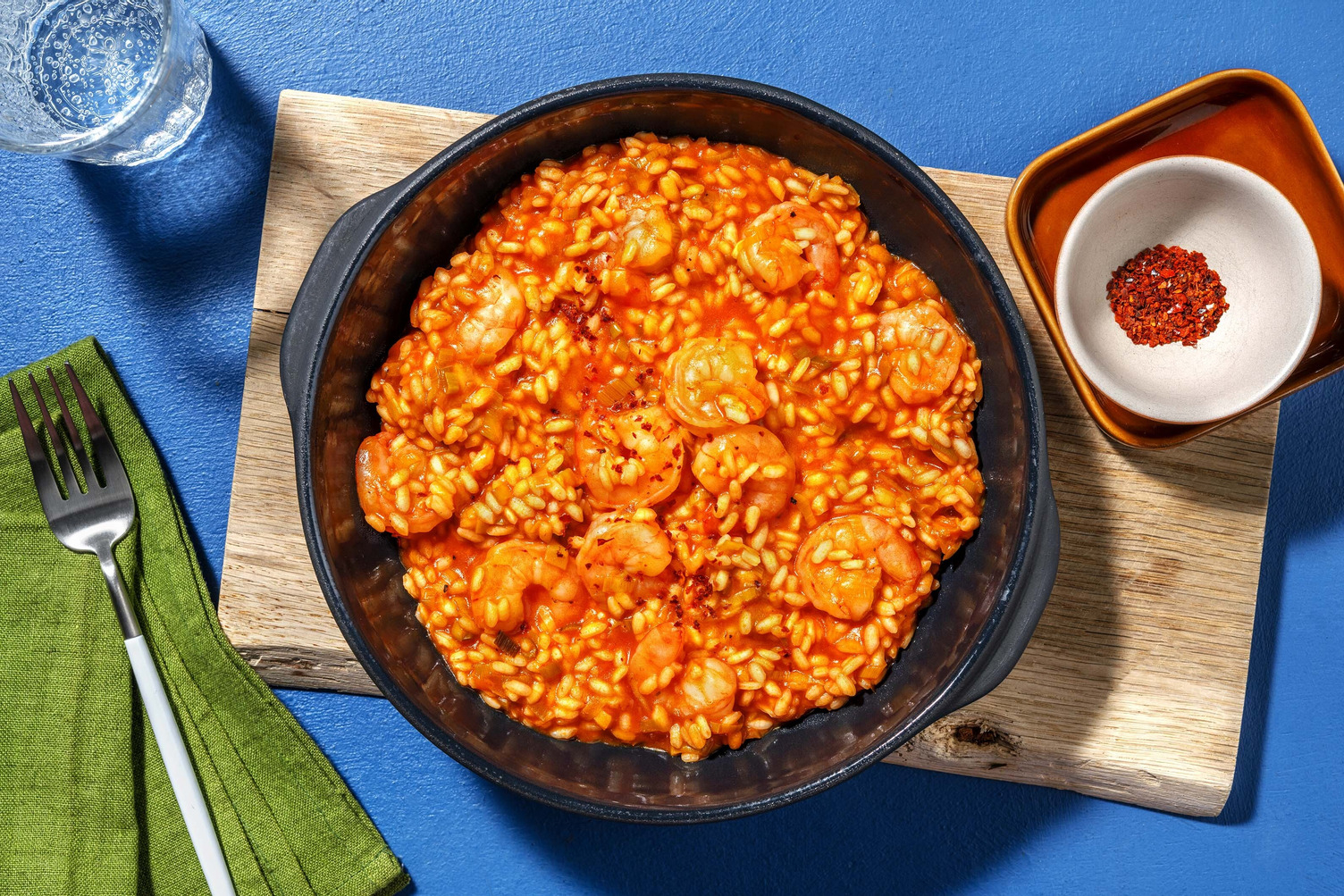 Prawn and Tomato Risotto