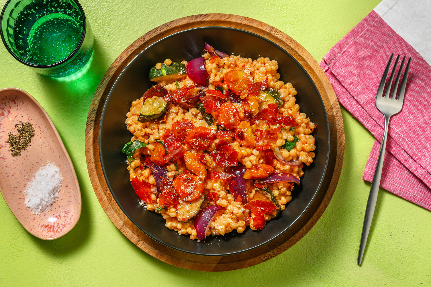 Varm prosciuttosallad 