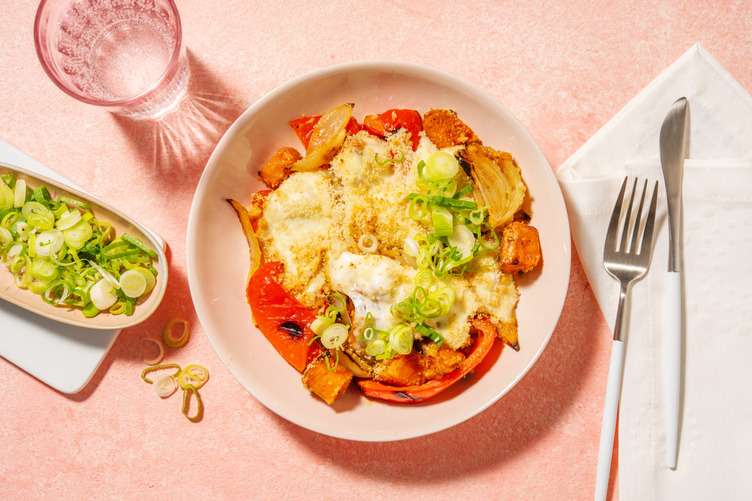 Sweet Potato and Bell Pepper Hash