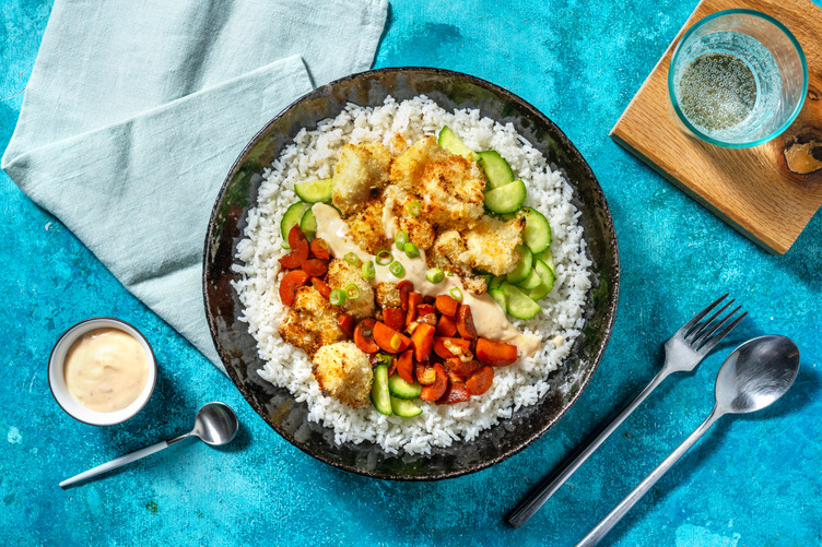 Bang Bang Cauliflower with Prawns