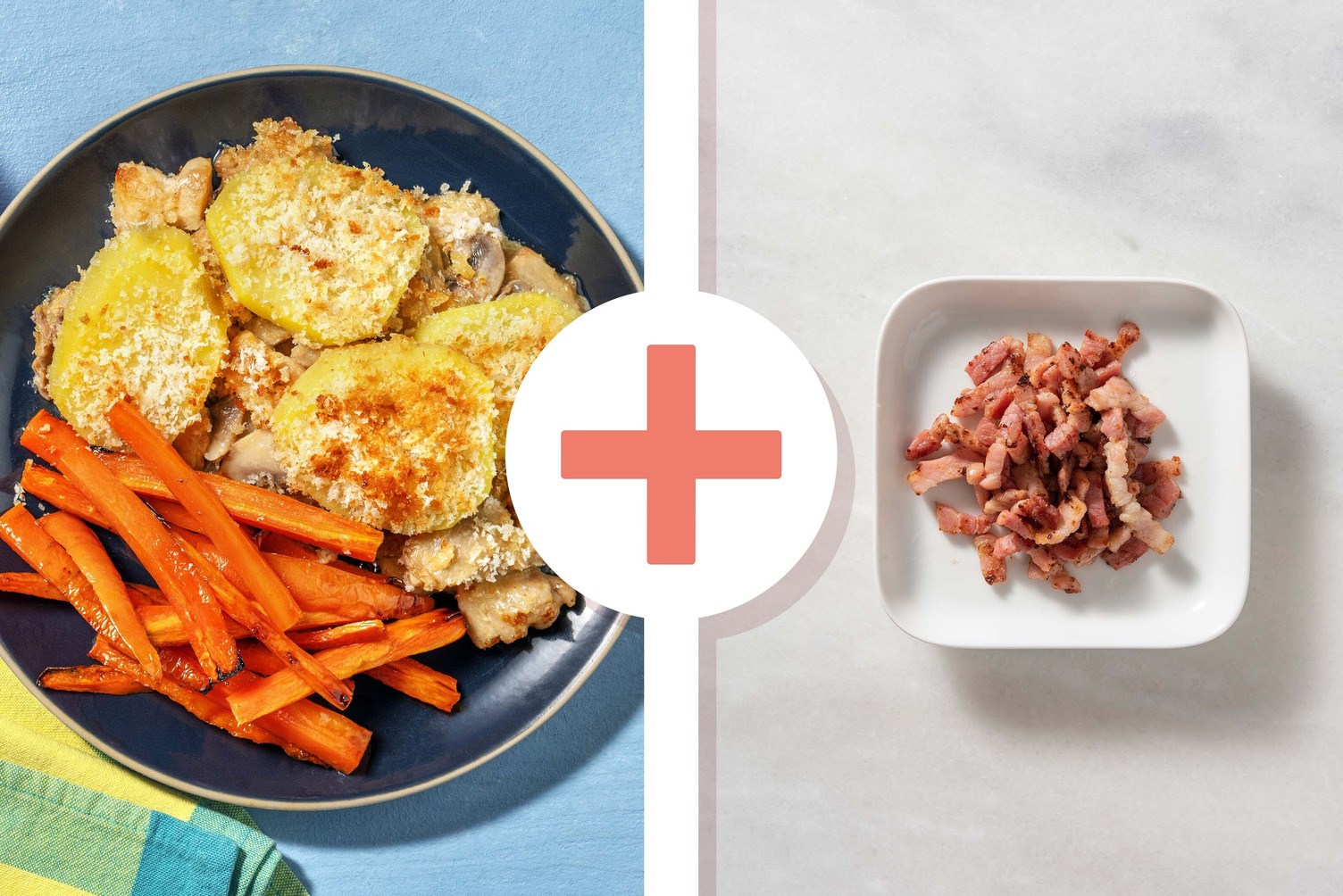 Creamy Chicken, Bacon and Mushroom Pie 