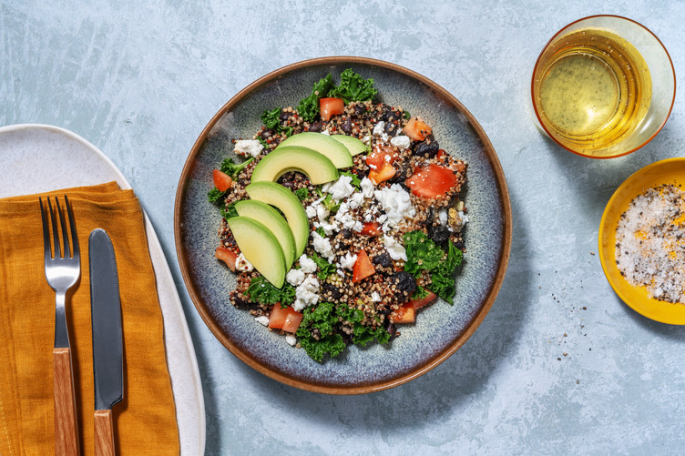 Mexican Quinoa Salad with Tofu