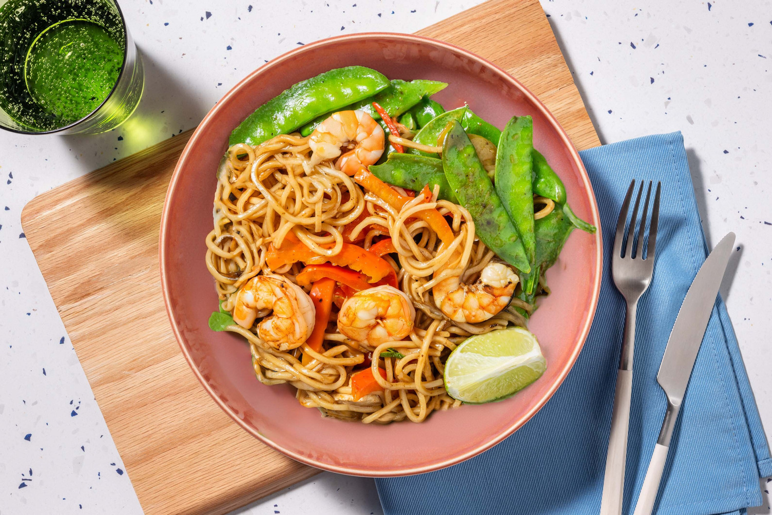 Bulgogi King Prawn Stir-Fry