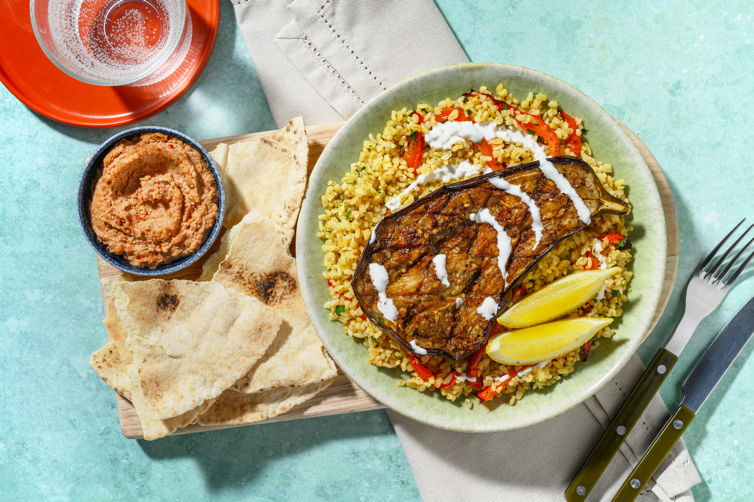 Middle Eastern-inspired Aubergine