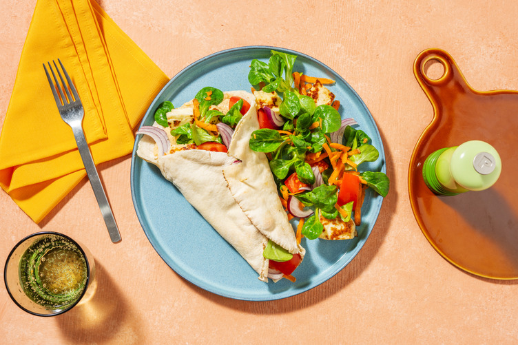  Cheese and Chickpea Gyros