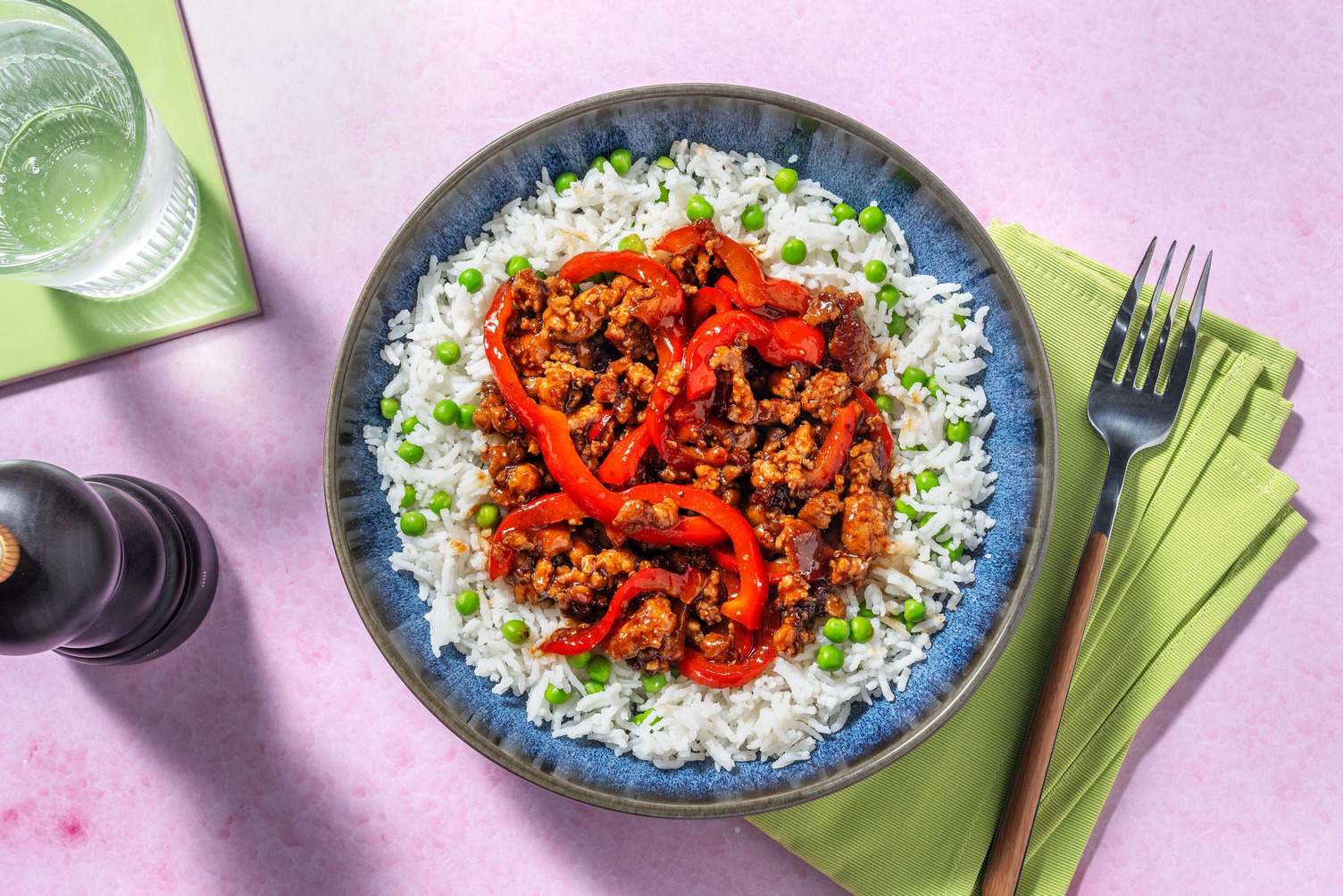 Super Quick Teriyaki Meat-Free Mince
