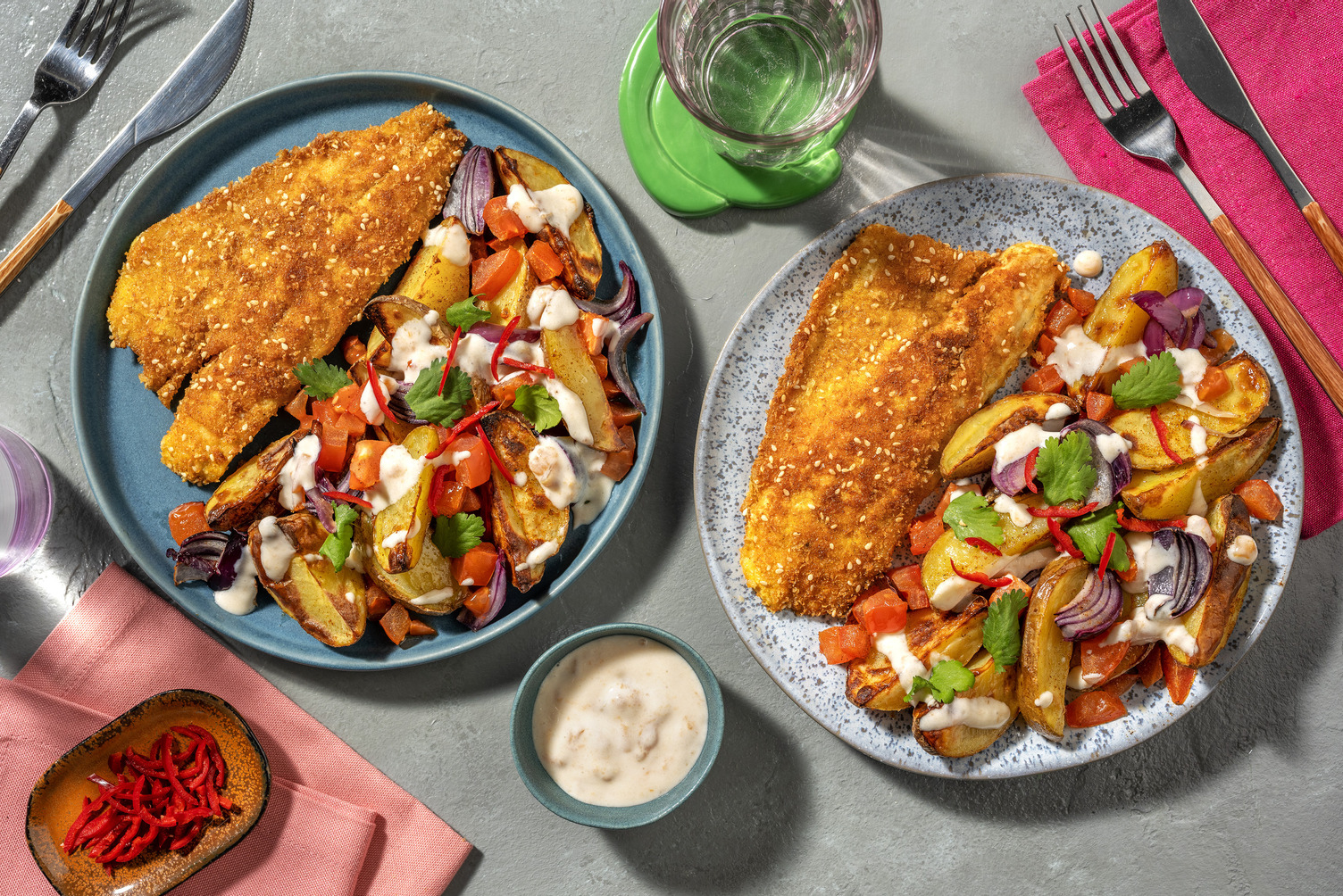 Indisk inspireret sprød pangasius