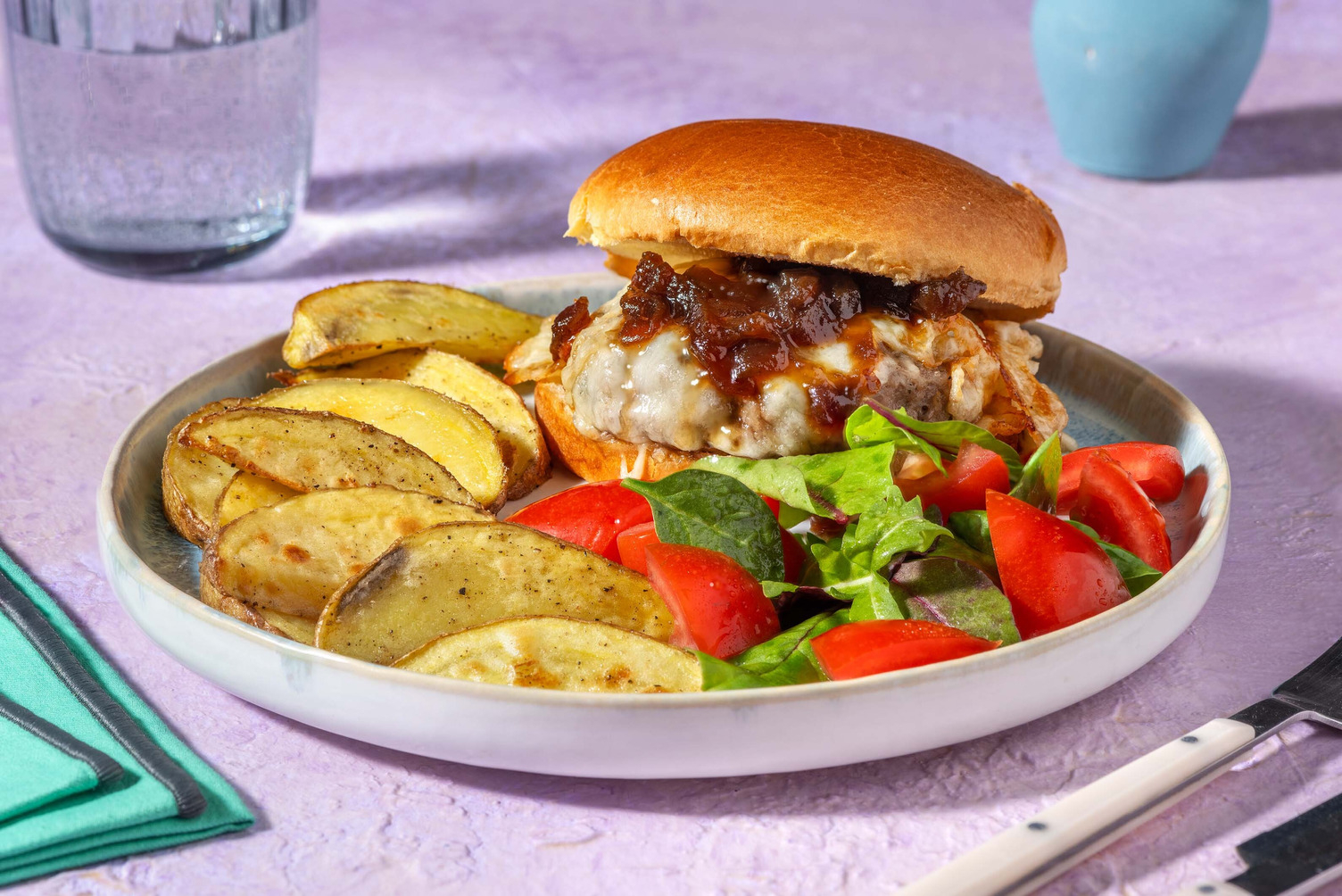 Classic Chicken and  Chorizo Burger