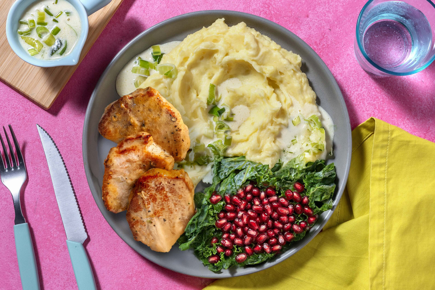 Pannestekt svinefilet