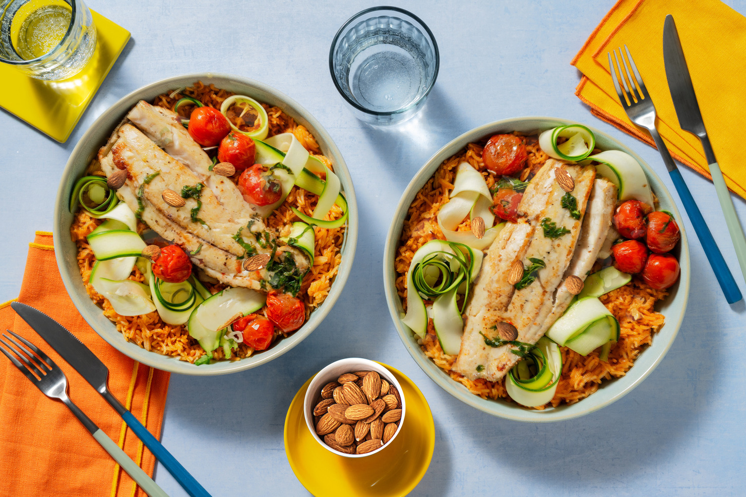 Pannstekt medelhavs-inspirerad kolja