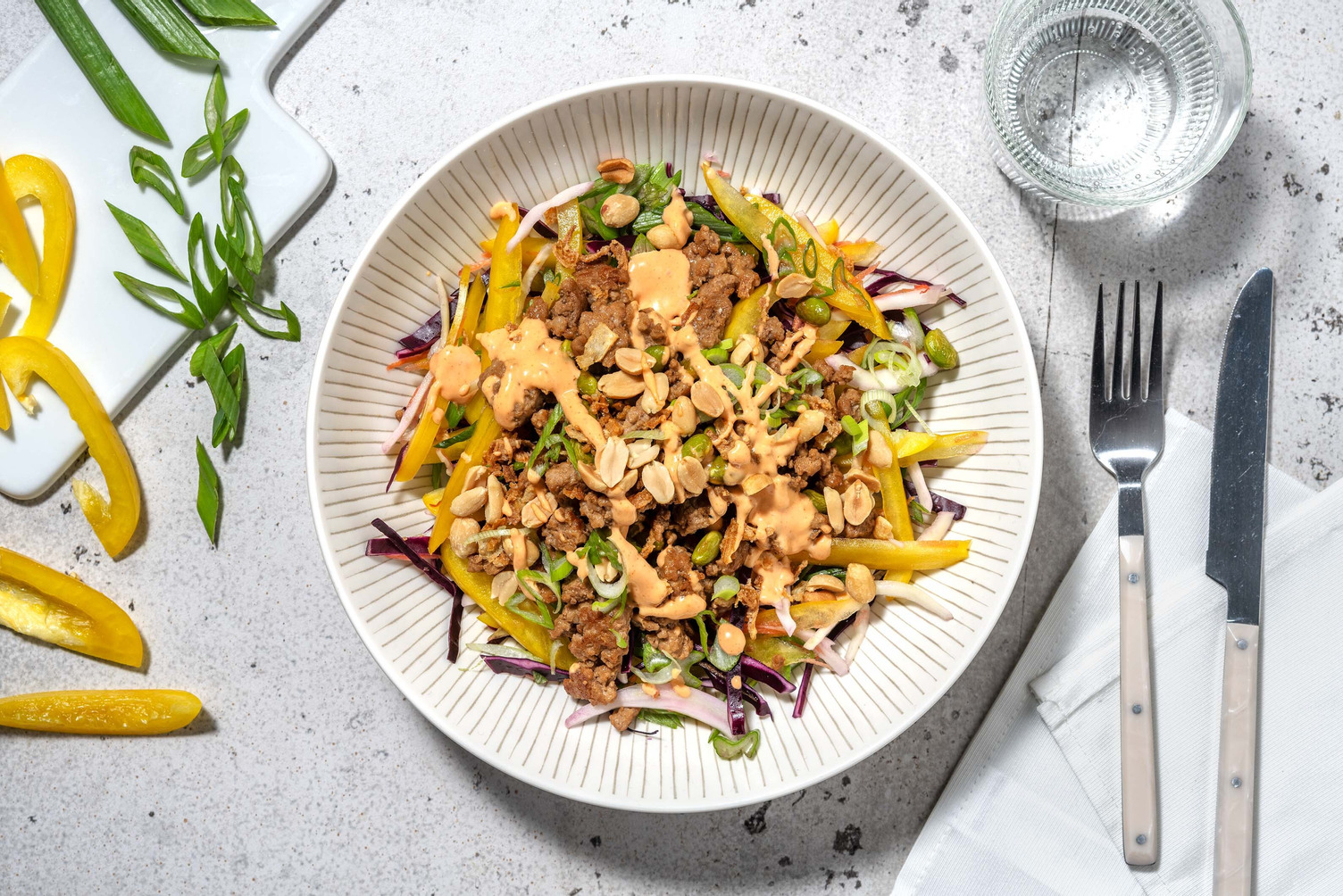 Repas fûté : Salade croquante aux Impossible®
